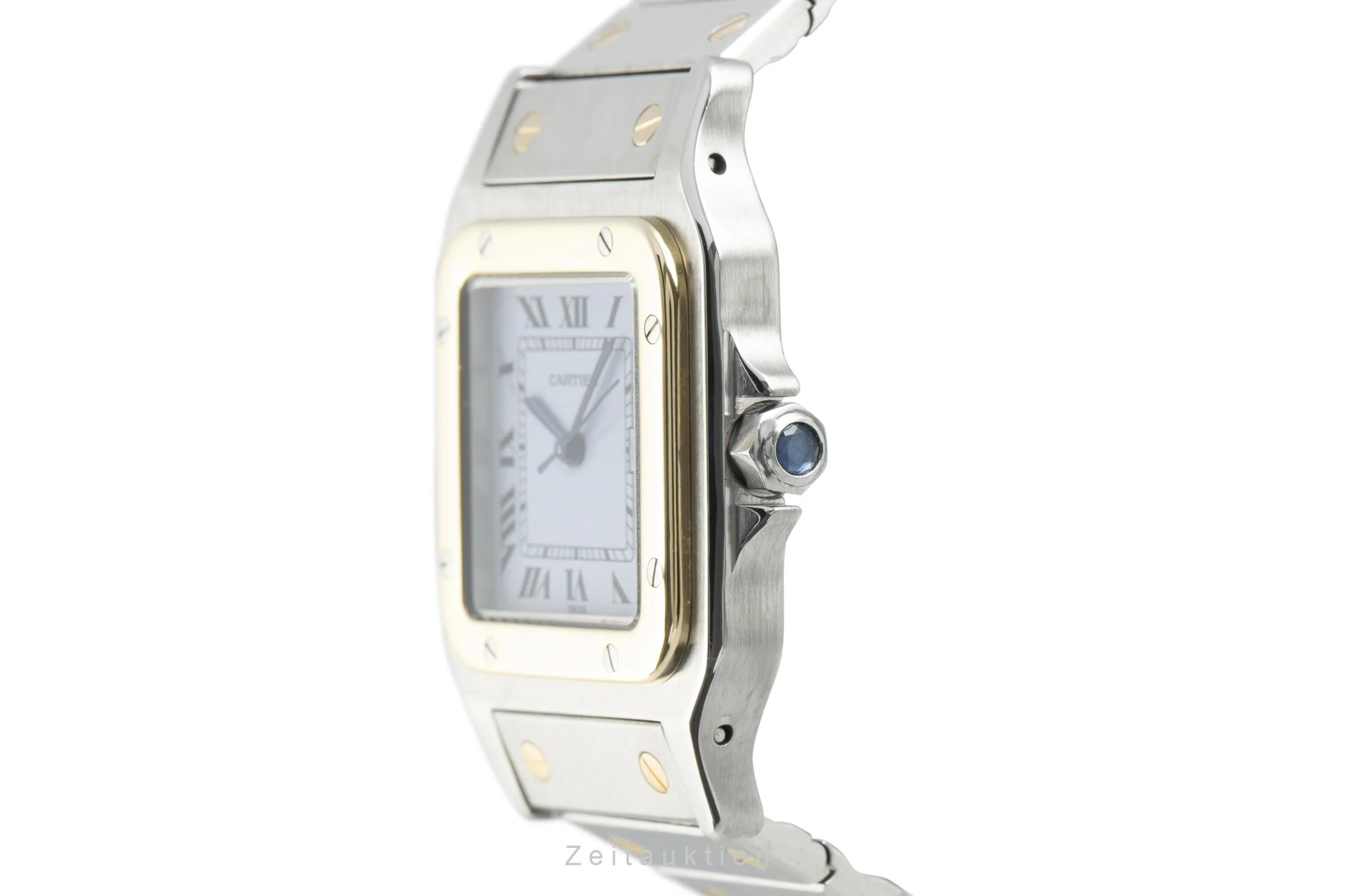 Cartier Santos steel / gold automatic men's watch 2961  [2108391] - Image 6