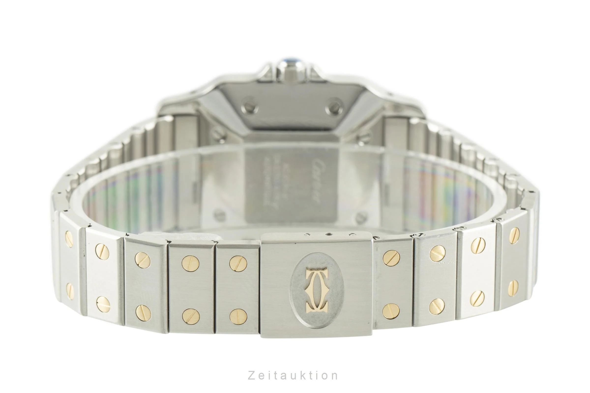 Cartier Santos steel / gold automatic men's watch 2961 LP: 9650EUR  [2109024] - Image 10
