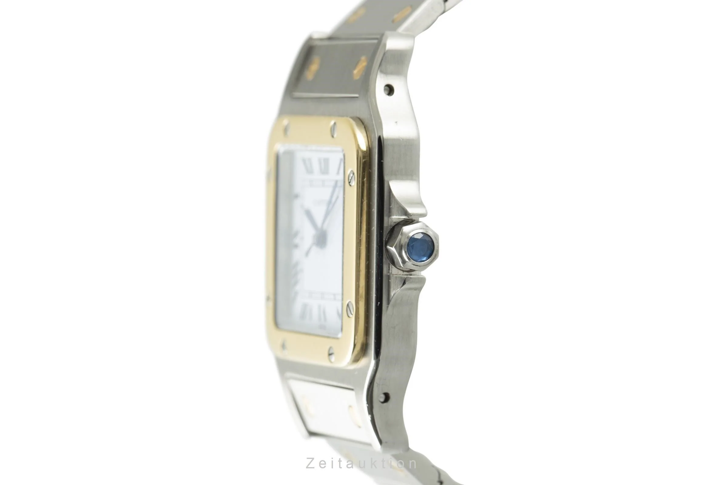 Cartier Santos steel / gold automatic men's watch 2961 LP: 9650EUR  [2109024] - Image 7