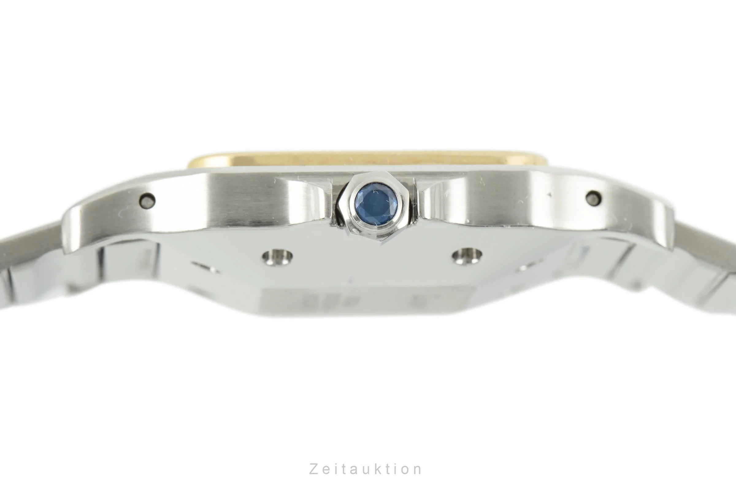 Cartier Santos steel / gold automatic men's watch 2961 LP: 9650EUR  [2109024] - Image 9