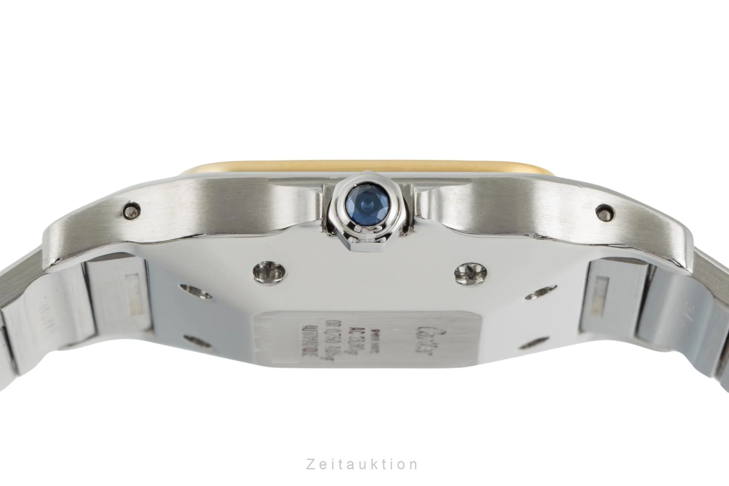 Cartier Santos steel / gold automatic men's watch 2961  [2401403] - Image 10