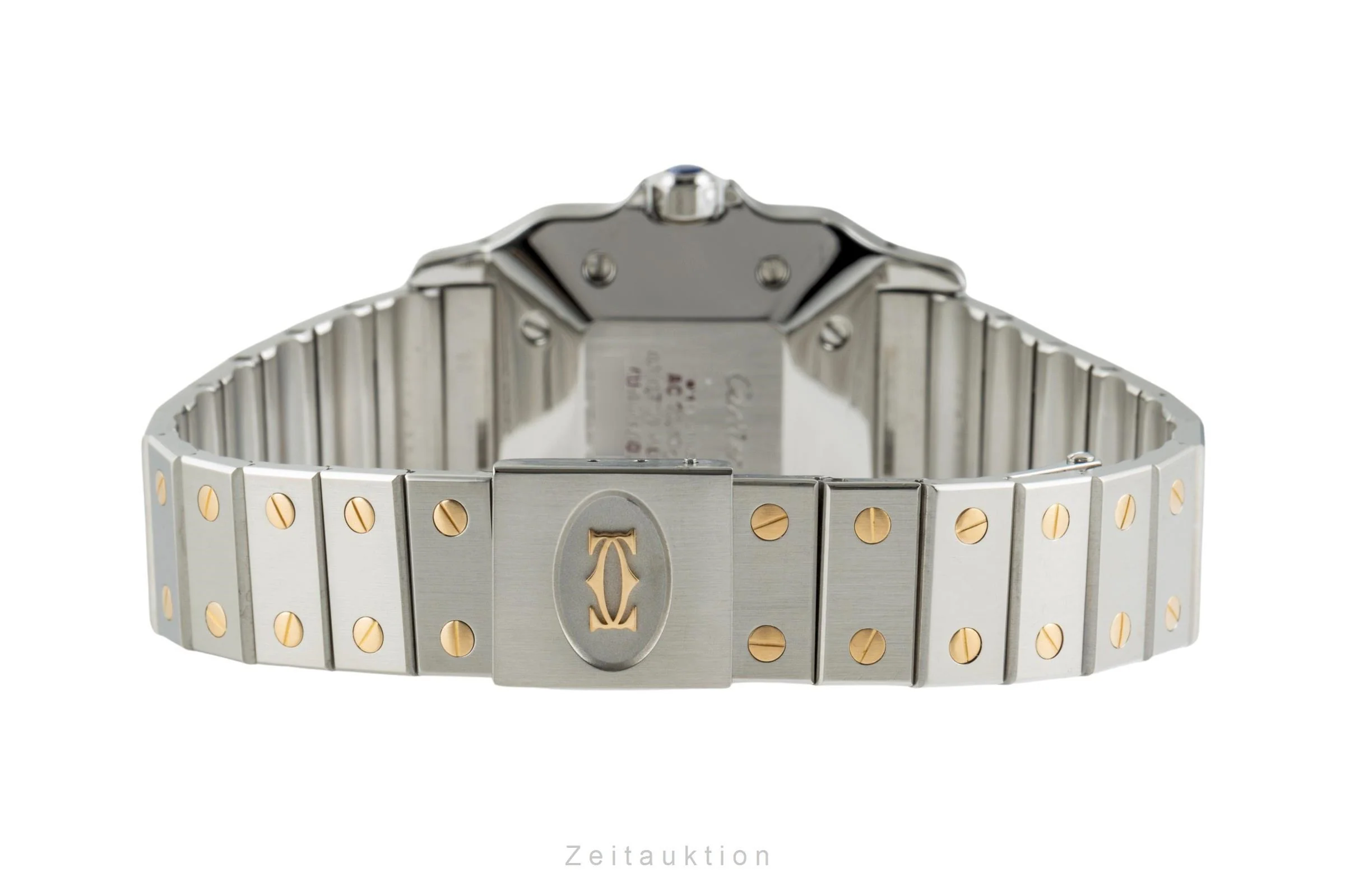 Cartier Santos steel / gold automatic men's watch 2961  [2401403] - Image 11