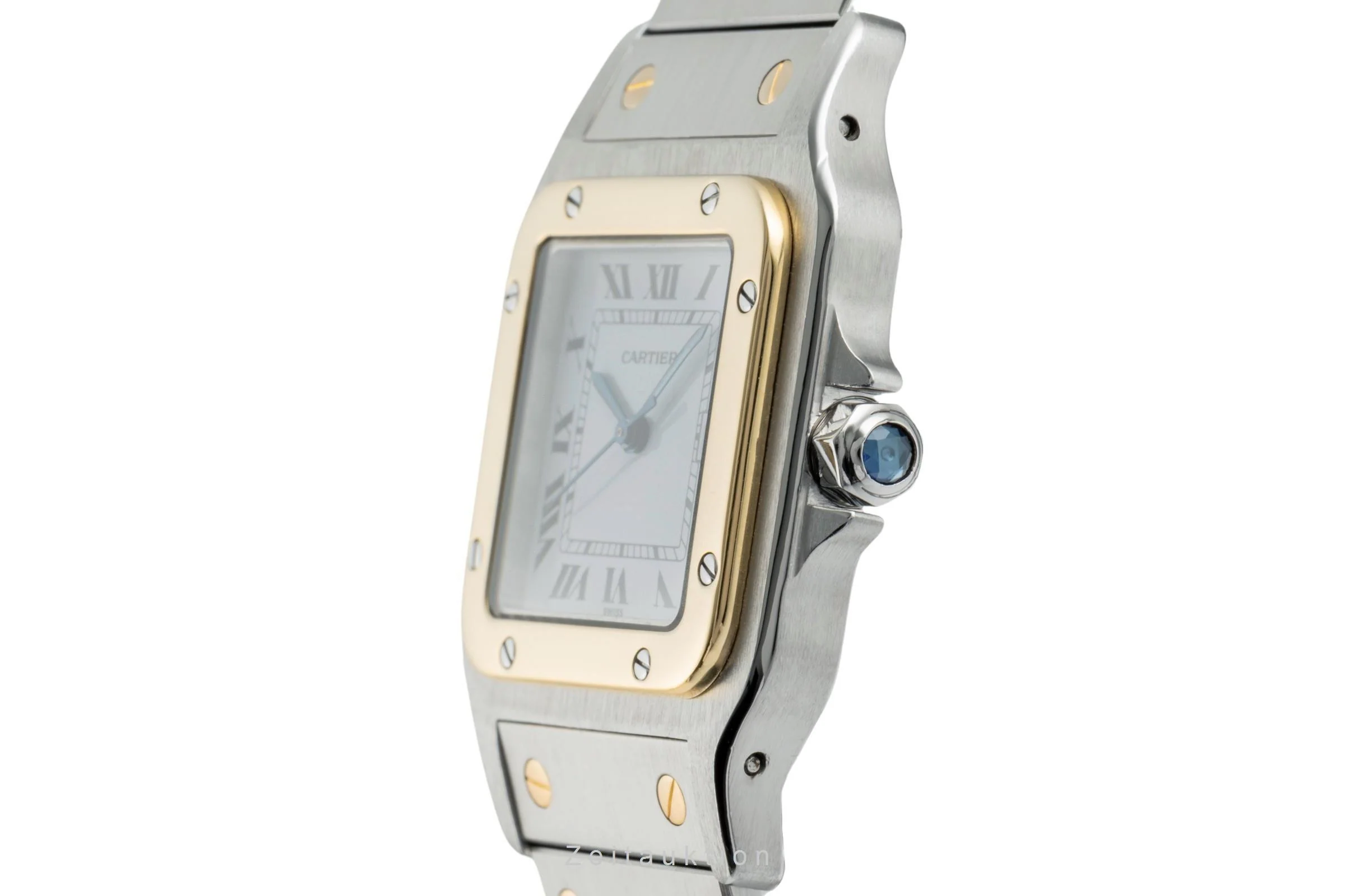 Cartier Santos steel / gold automatic men's watch 2961  [2401403] - Image 6