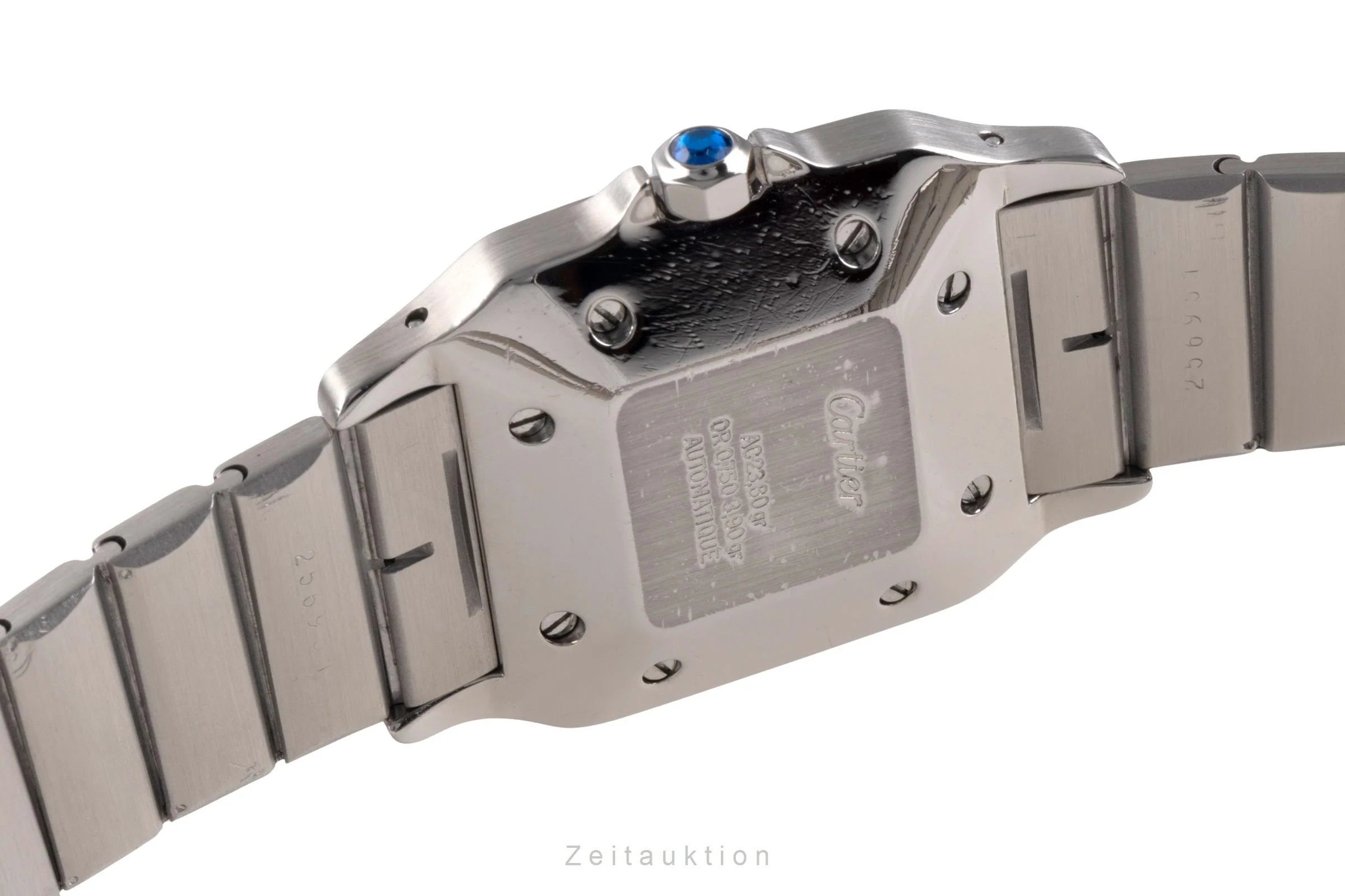 Cartier Santos steel / gold automatic men's watch 2961  [2505181] - Image 12