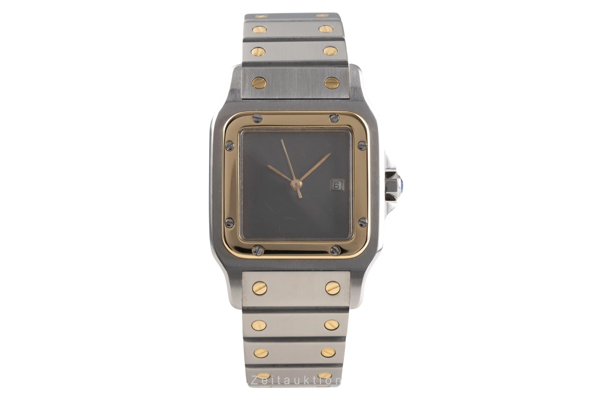 Cartier Santos steel / gold automatic men's watch 2961  [2505181] - Image 5