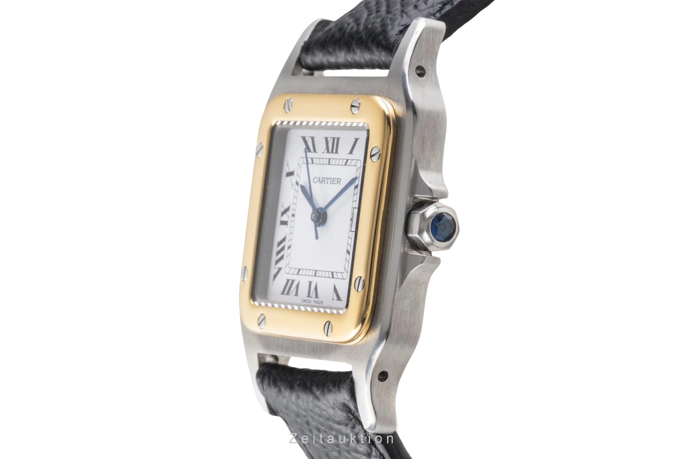 Cartier Santos steel / gold automatic men's watch 2961, 81036288  [2505035] - Image 7