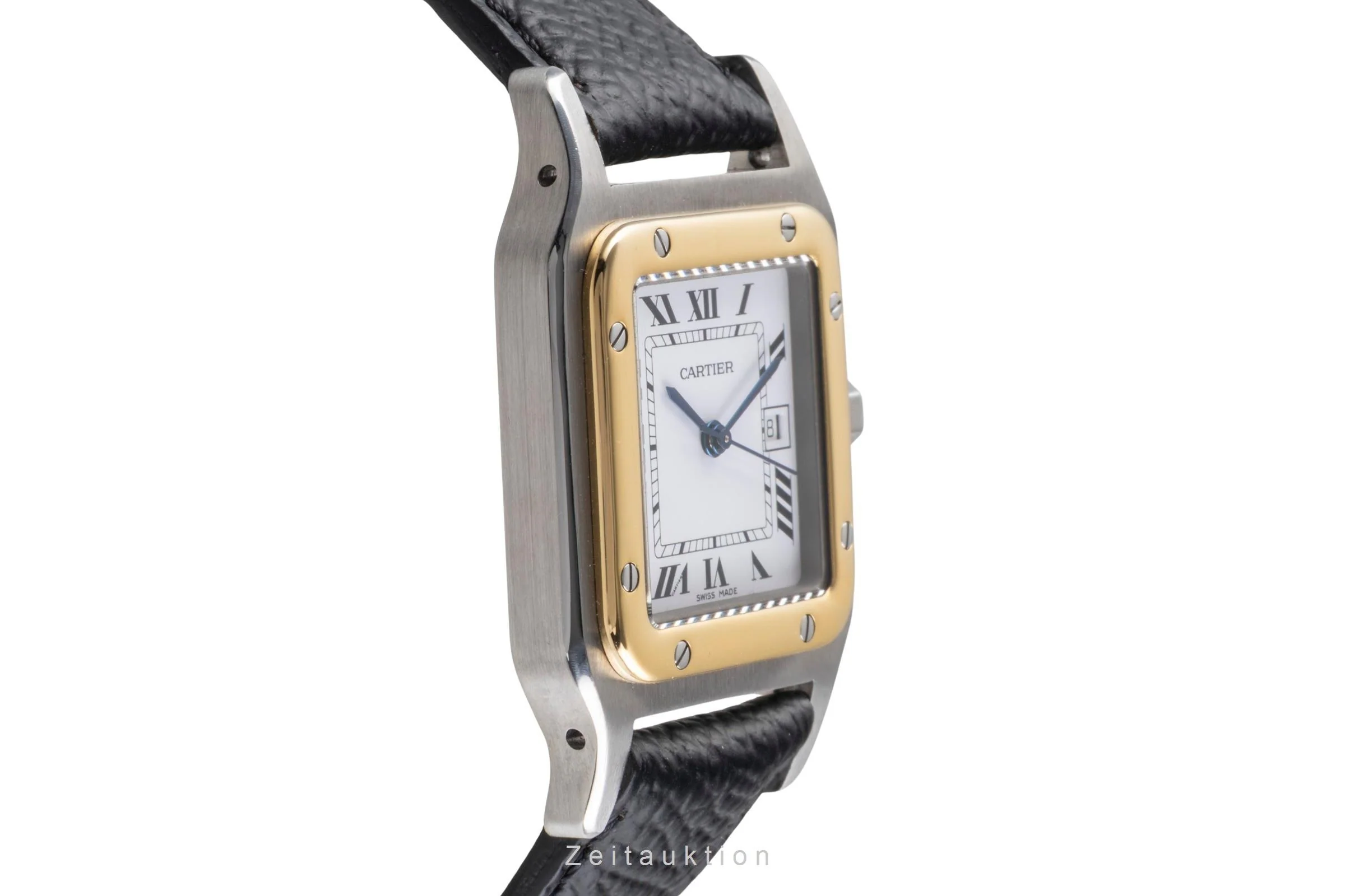 Cartier Santos steel / gold automatic men's watch 2961, 81036288  [2505035] - Image 8