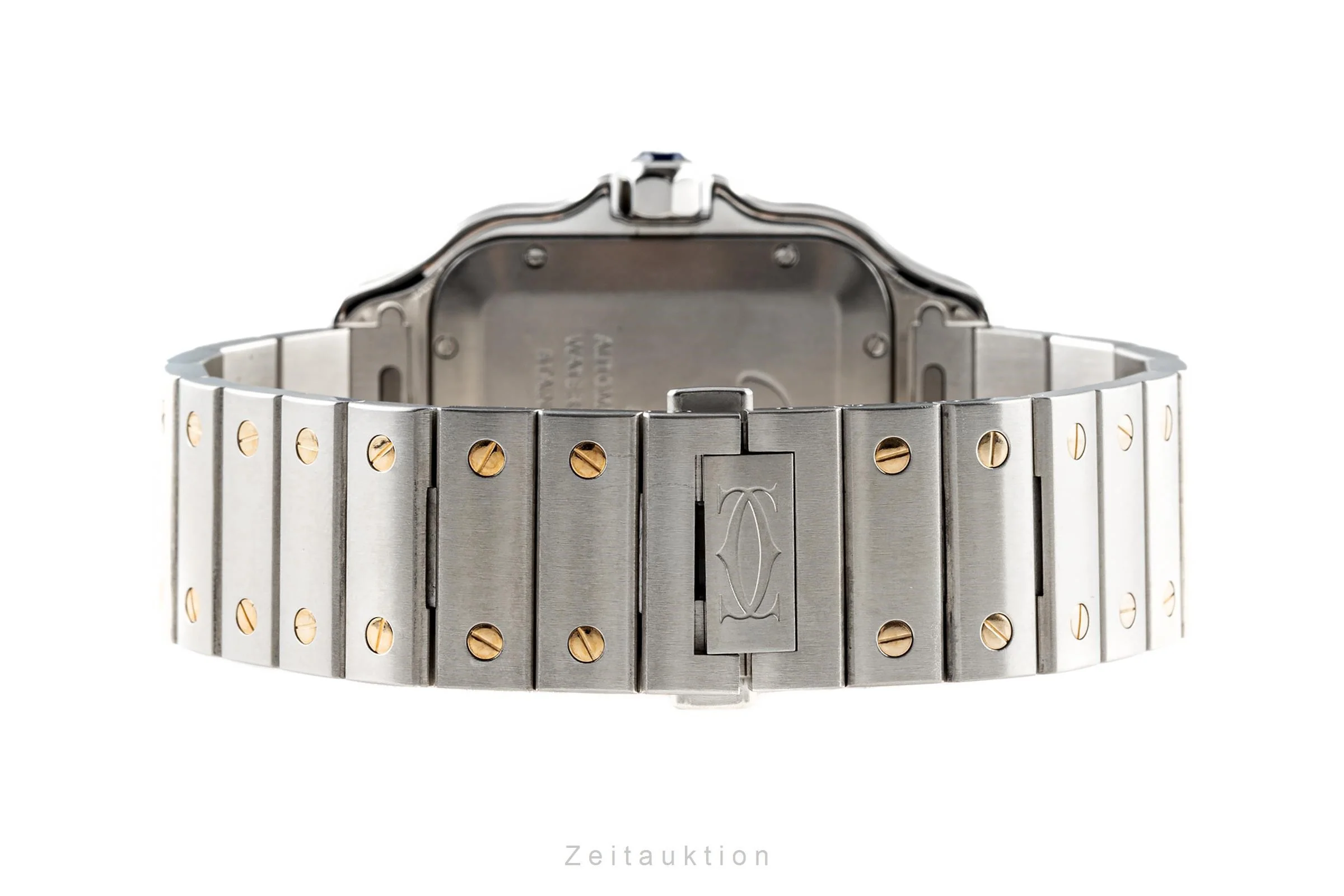 Cartier Santos steel / gold automatic men's watch W2SA0006  [2302946] - Image 11