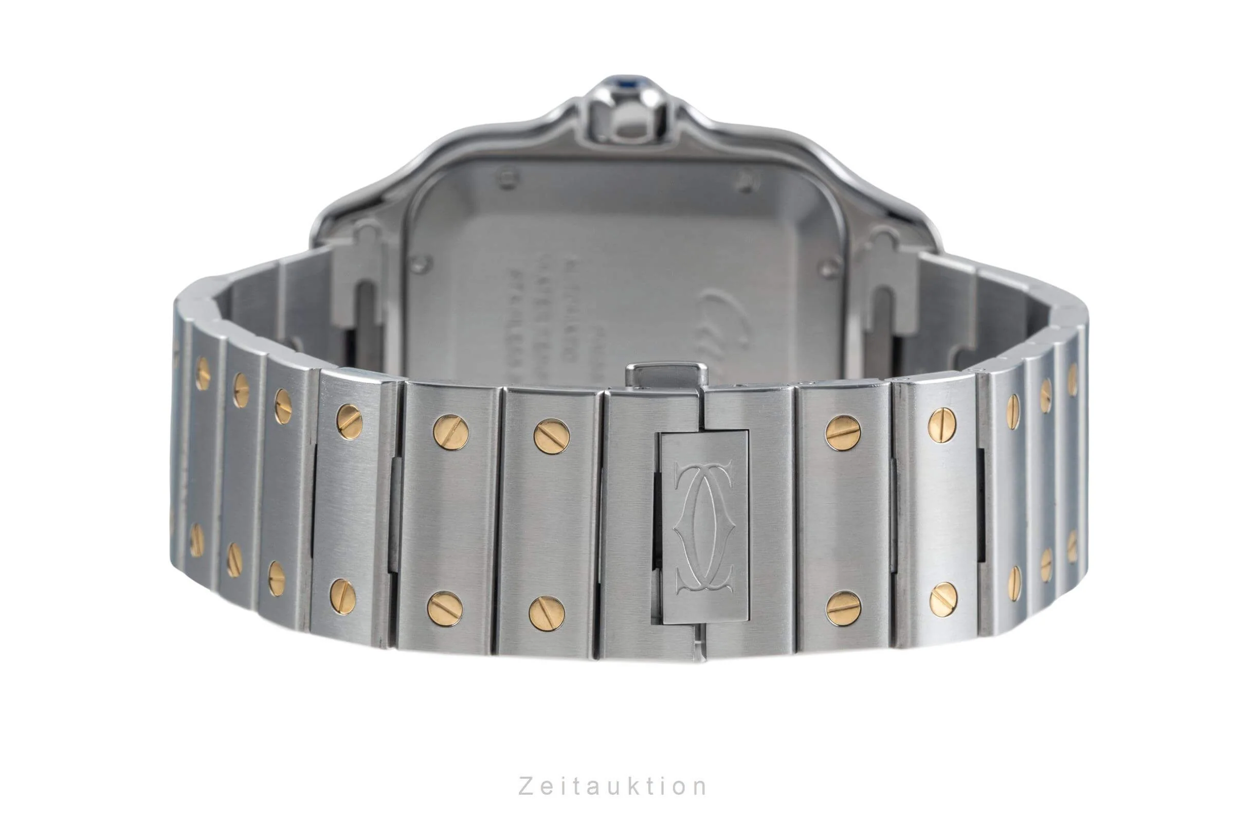 Cartier Santos steel / gold automatic men's watch W2SA0006  [2404535] - Image 15