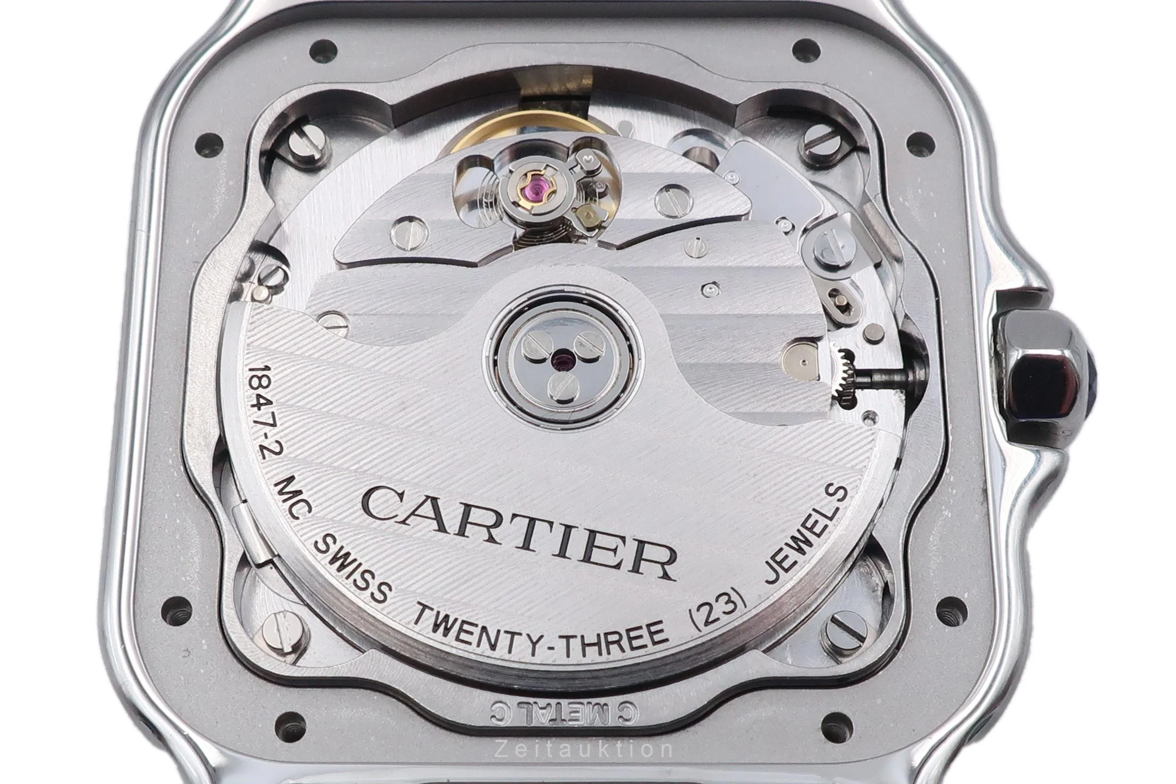 Cartier Santos steel / gold automatic men's watch W2SA0007 LP: 11100EUR  [2302320] - Image 15