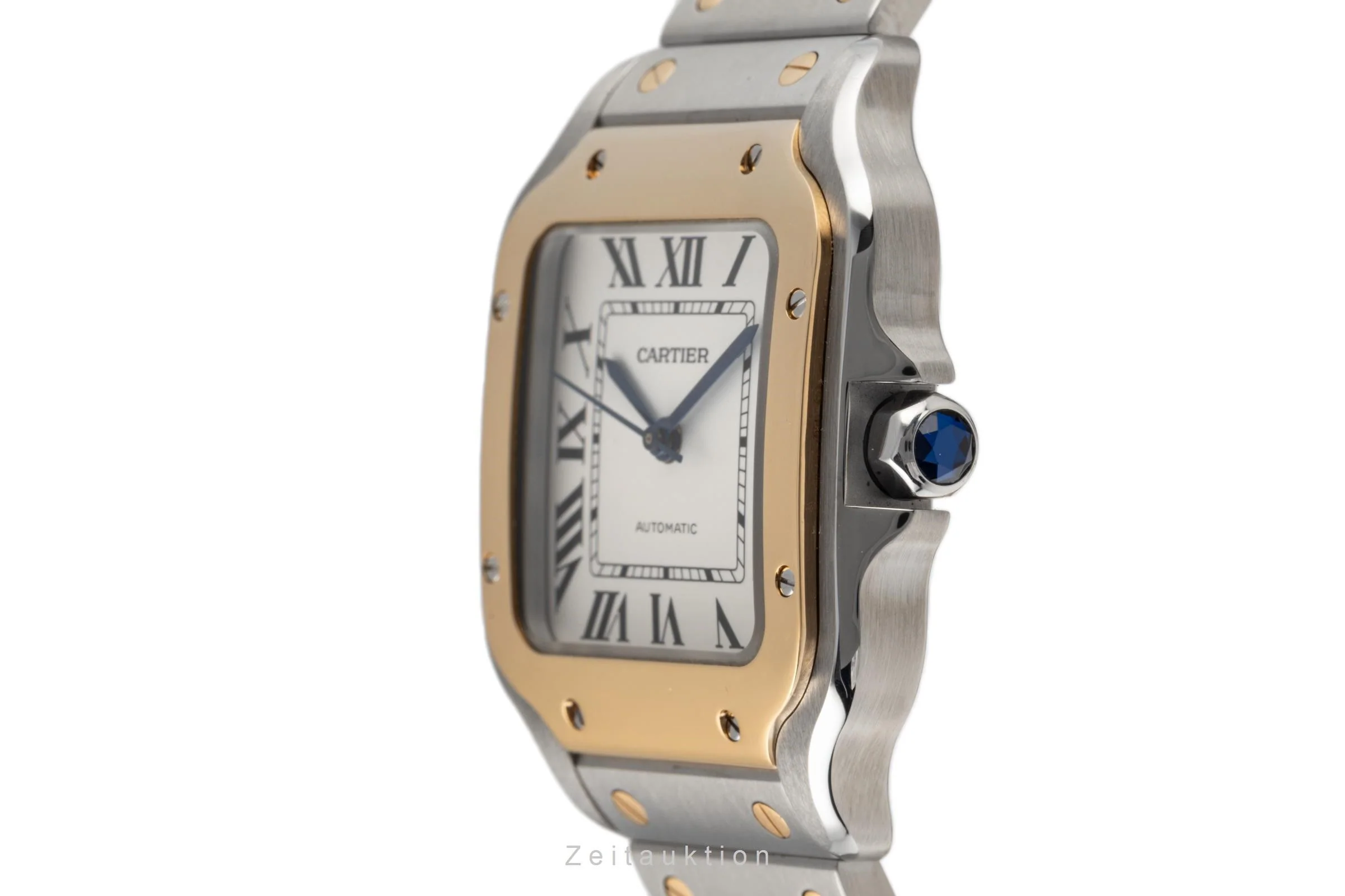 Cartier Santos steel / gold automatic men's watch W2SA0007 LP: 11100EUR  [2302320] - Image 6