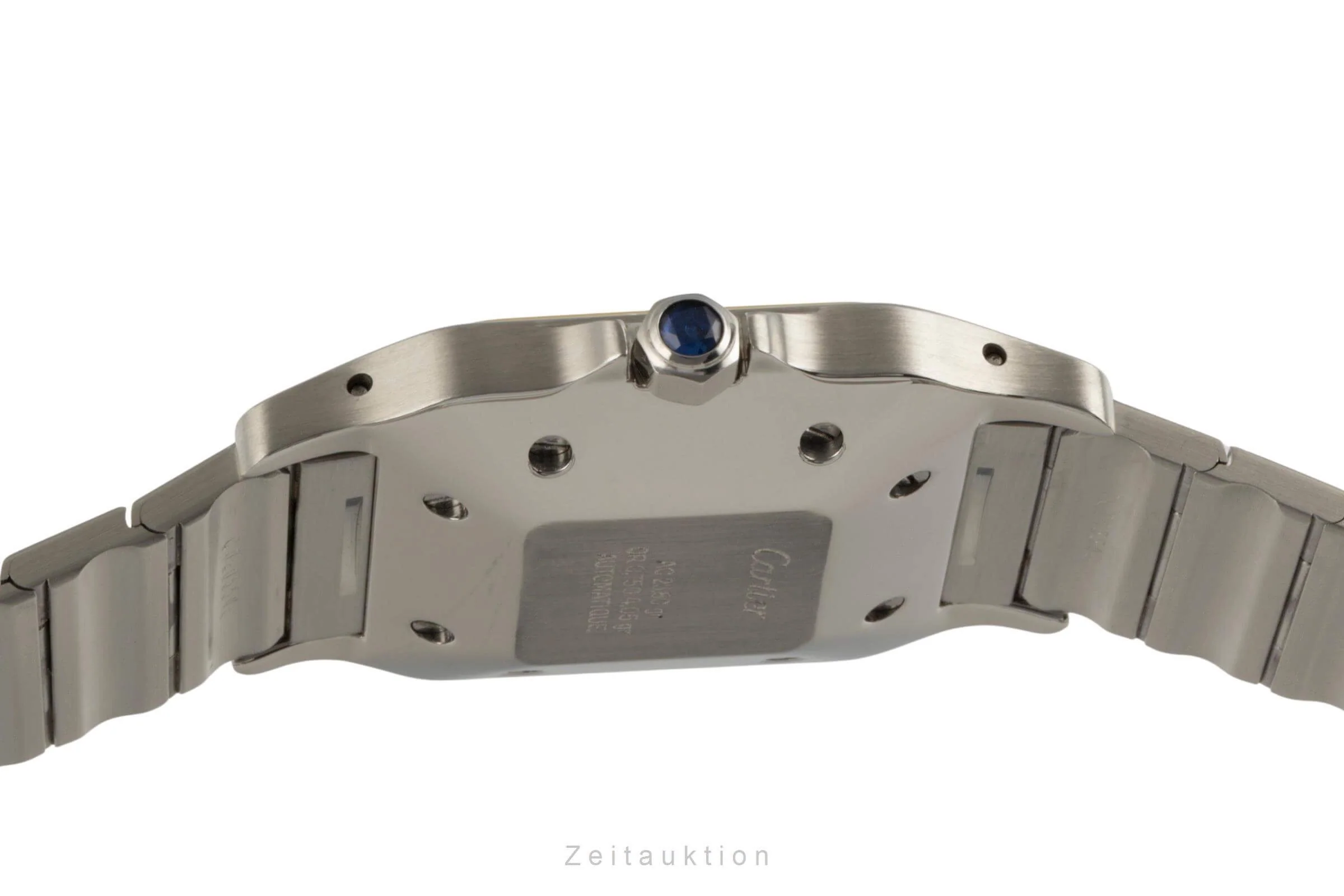 Cartier Santos steel / gold automatic unisex 2961 LP: 11400EUR  [2402515] - Image 10