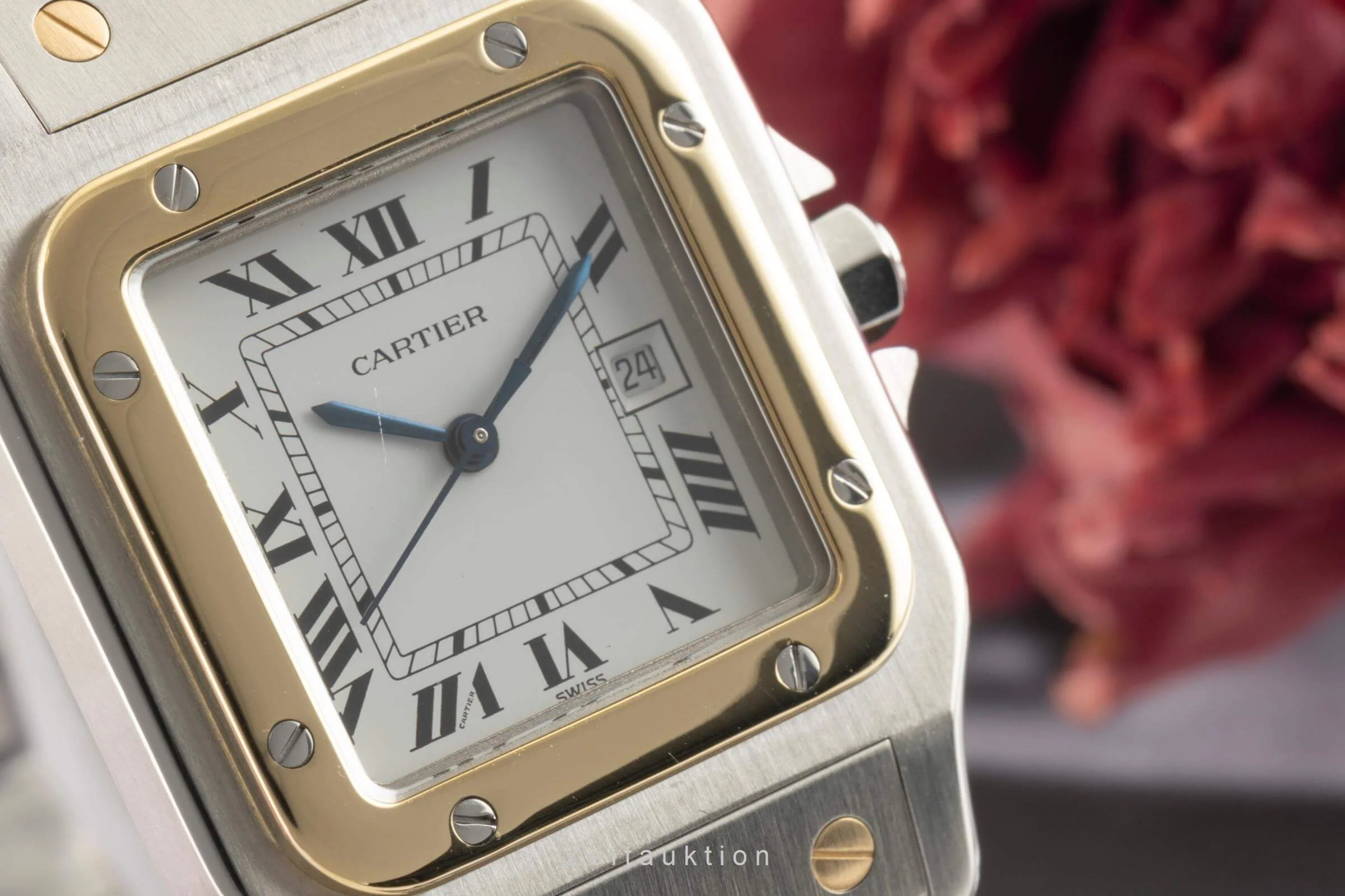 Cartier Santos steel / gold automatic unisex 2961 LP: 11400EUR  [2402515] - Image 11