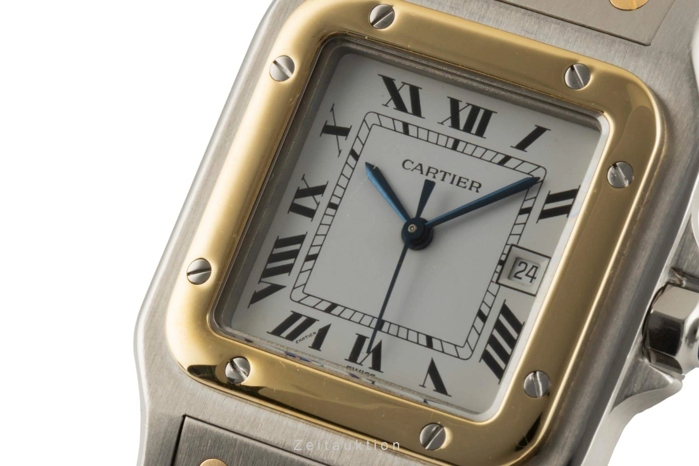 Cartier Santos steel / gold automatic unisex 2961 LP: 11400EUR  [2402515] - Image 13