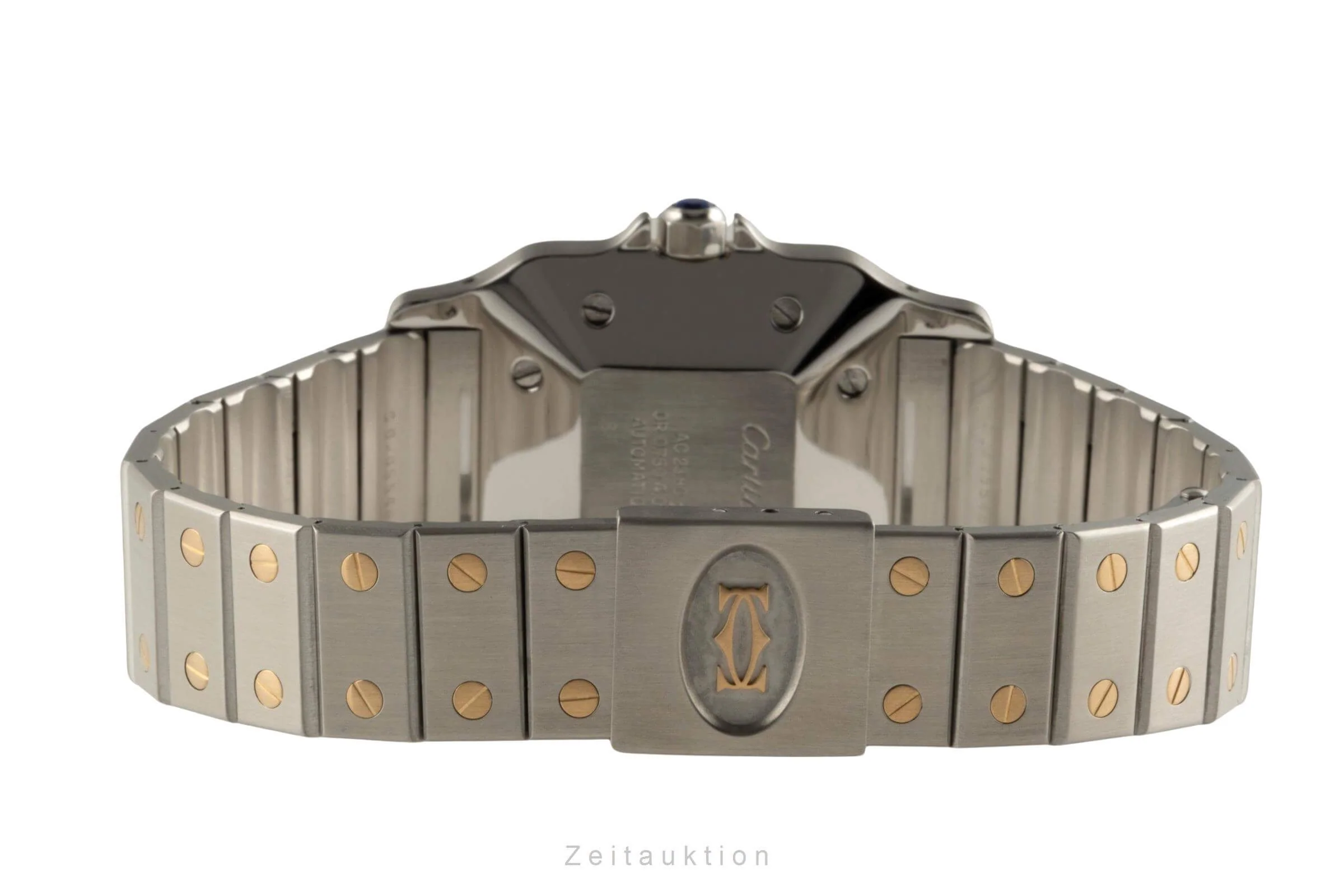 Cartier Santos steel / gold automatic unisex 2961 LP: 11400EUR  [2402515] - Image 14