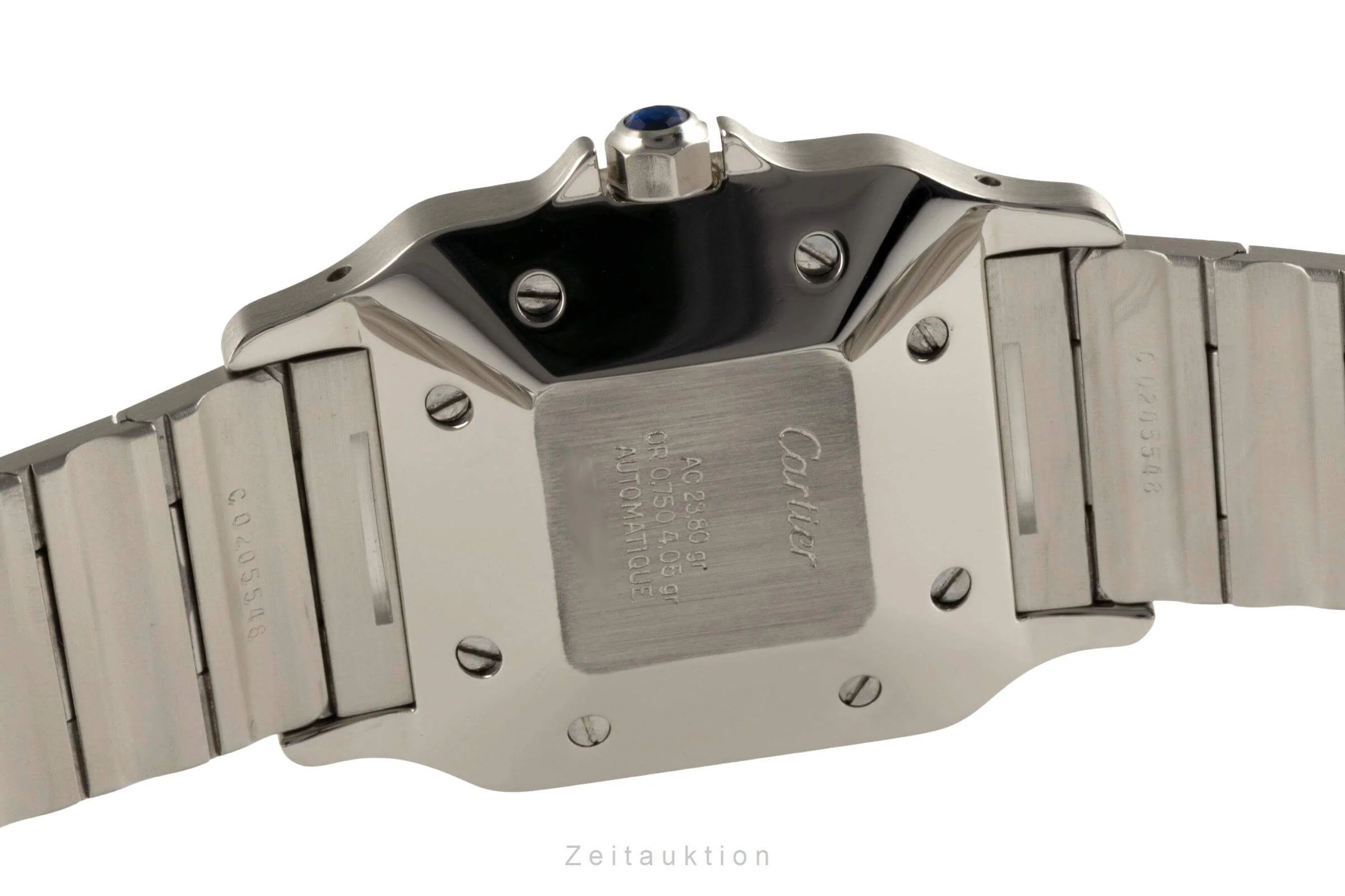 Cartier Santos steel / gold automatic unisex 2961 LP: 11400EUR  [2402515] - Image 9