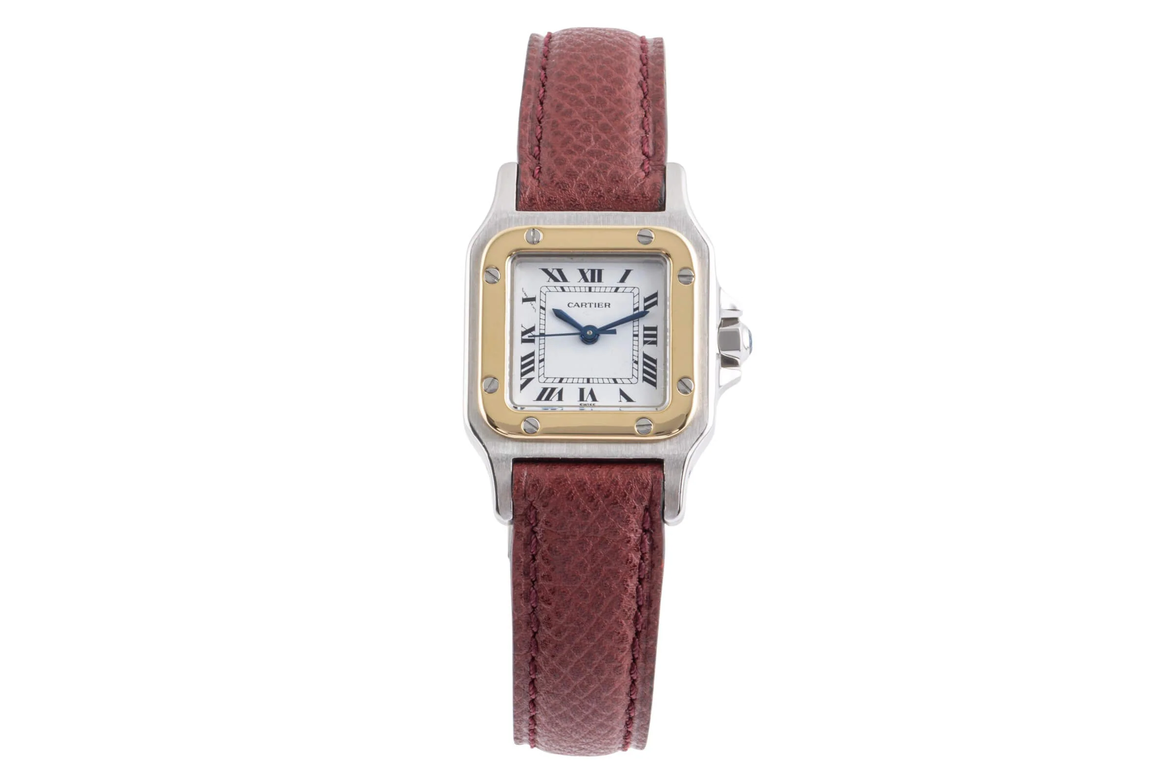 Cartier Santos steel / gold automatic women's watch 0902  [2406568] - Image 4