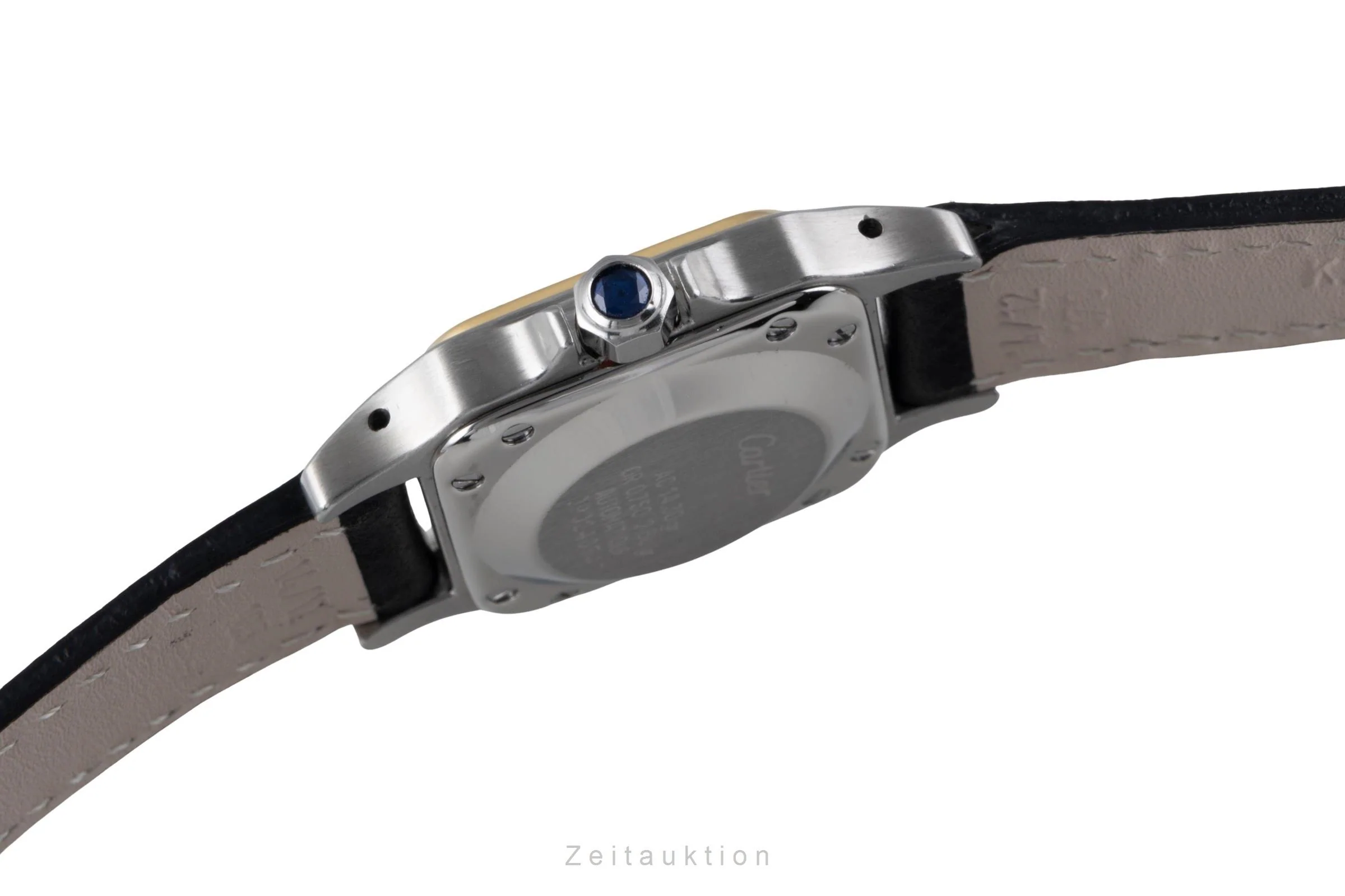 Cartier Santos steel / gold automatic women's watch 0902  [2506034] - Image 12
