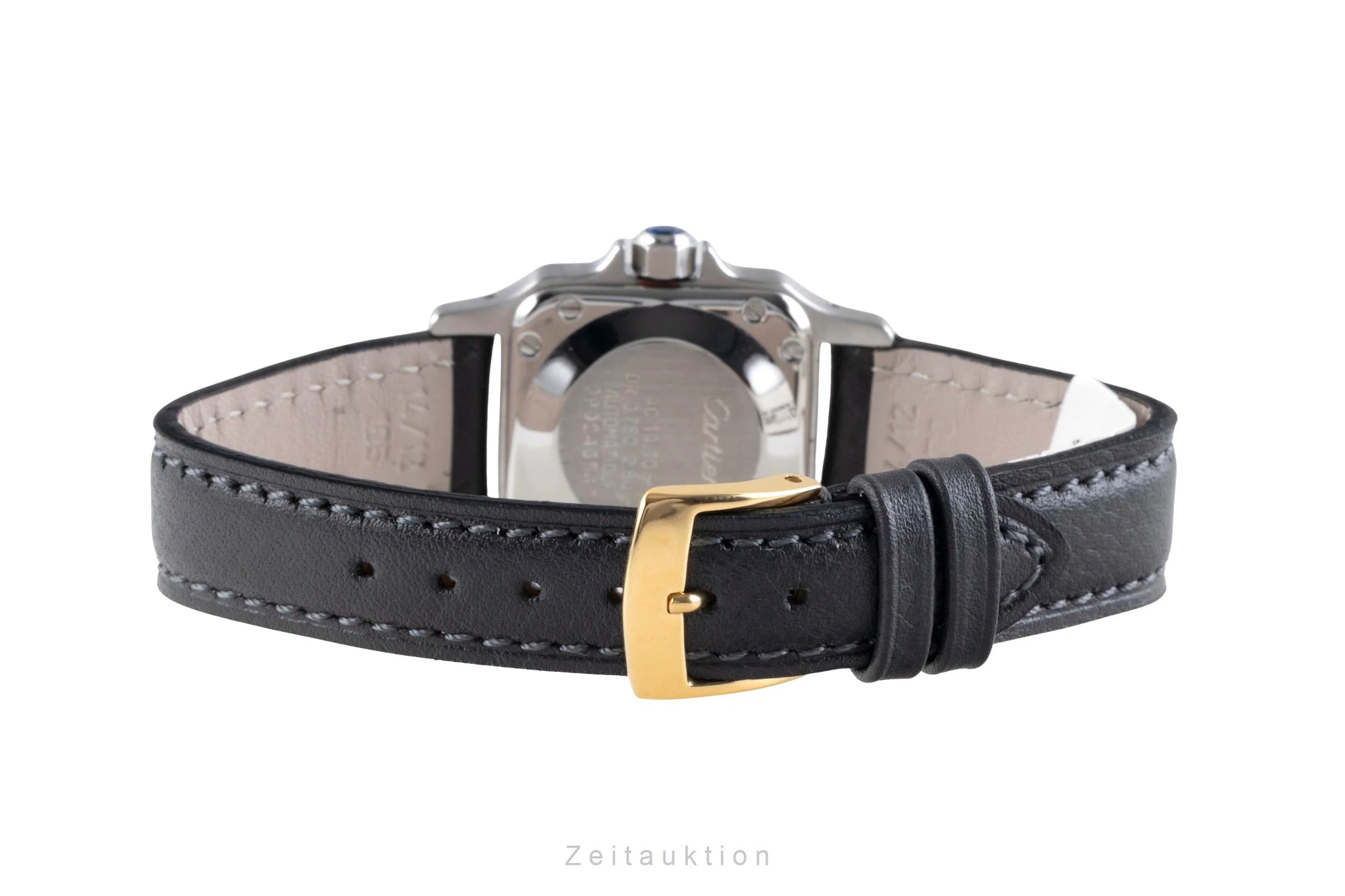 Cartier Santos steel / gold automatic women's watch 0902  [2506034] - Image 13