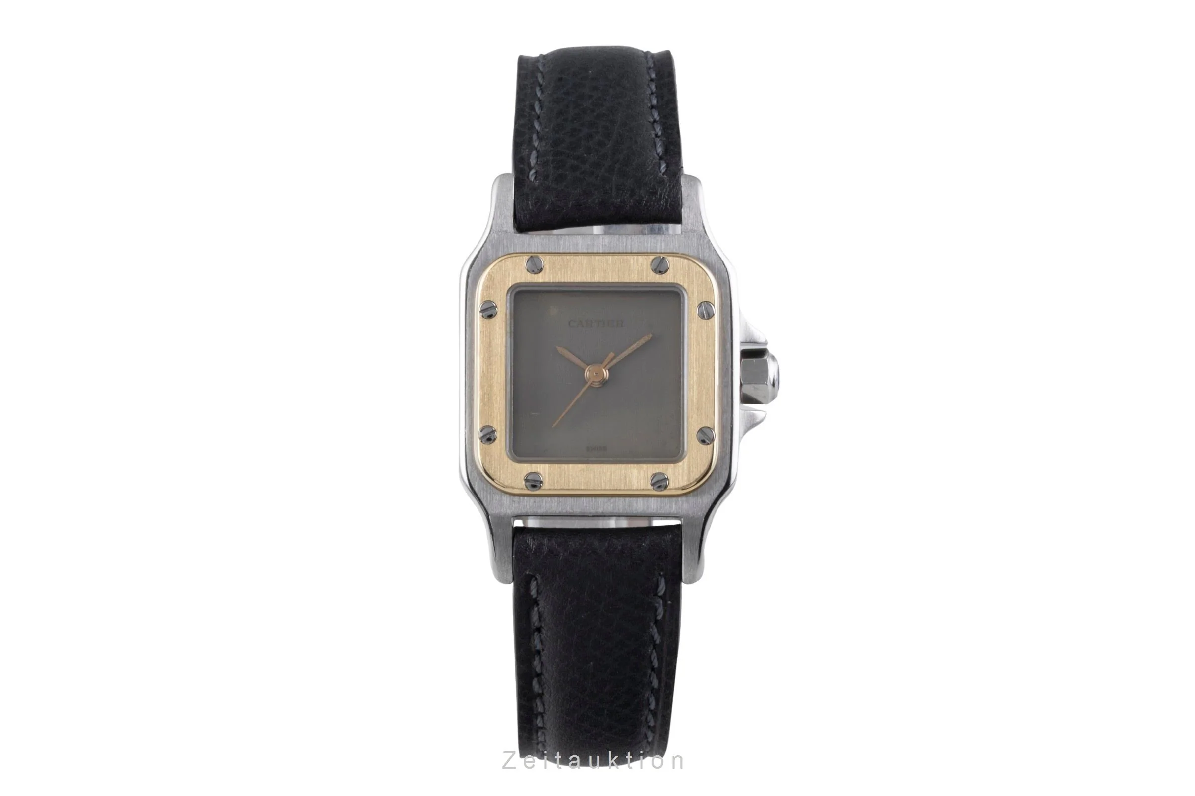 Cartier Santos steel / gold automatic women's watch 0902  [2506034] - Image 5