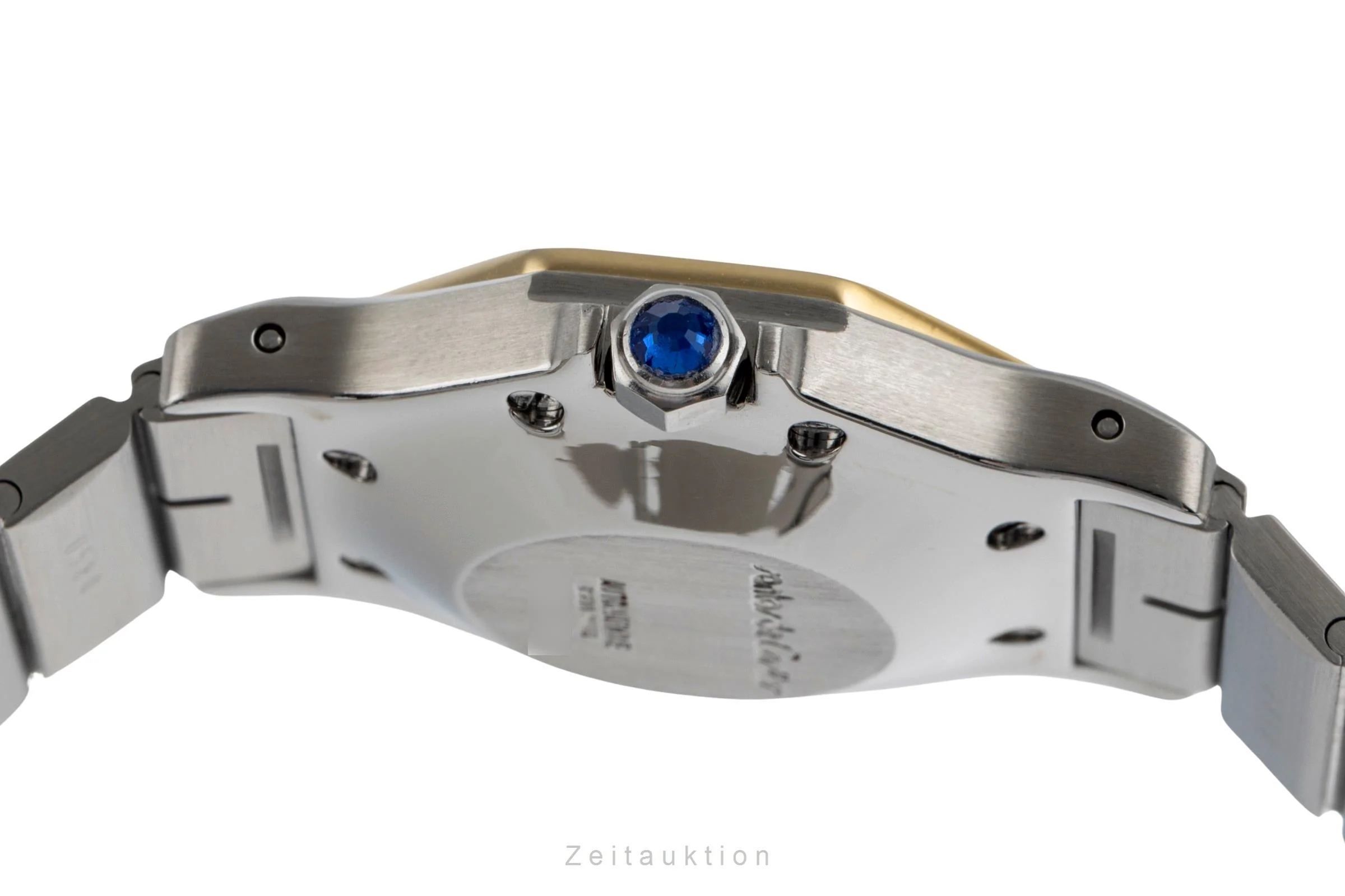 Cartier Santos steel / gold automatic women's watch 2966  [2504565] - Image 12