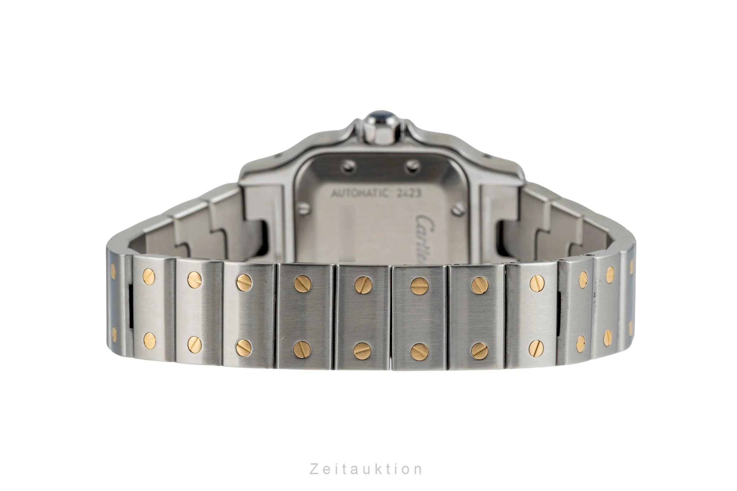 Cartier Santos steel / gold automatic women's watch W20045C4, 2423  [2504342] - Image 14
