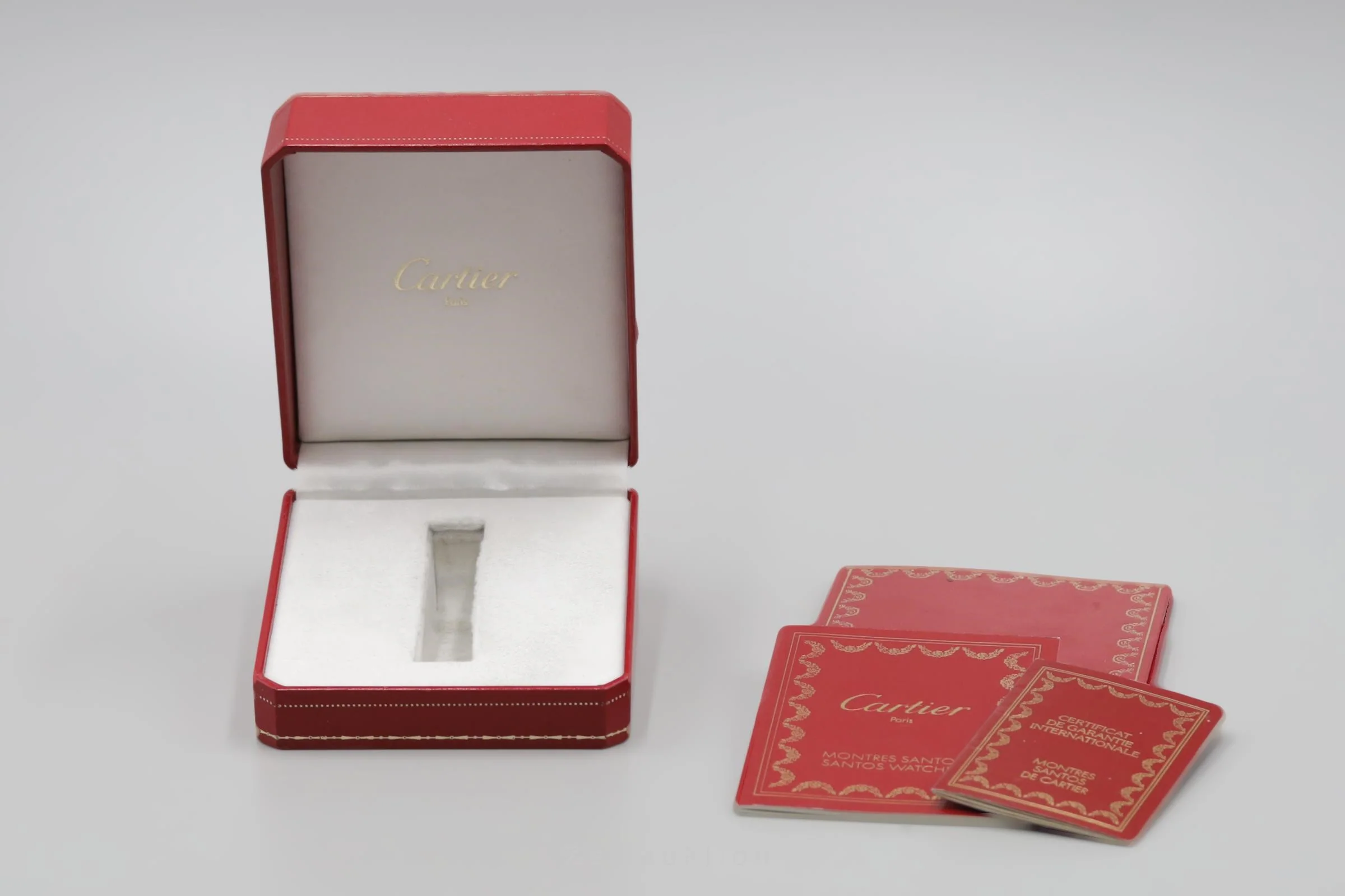 Cartier Santos steel / gold quartz men's watch 187901  [2204332] - Image 8