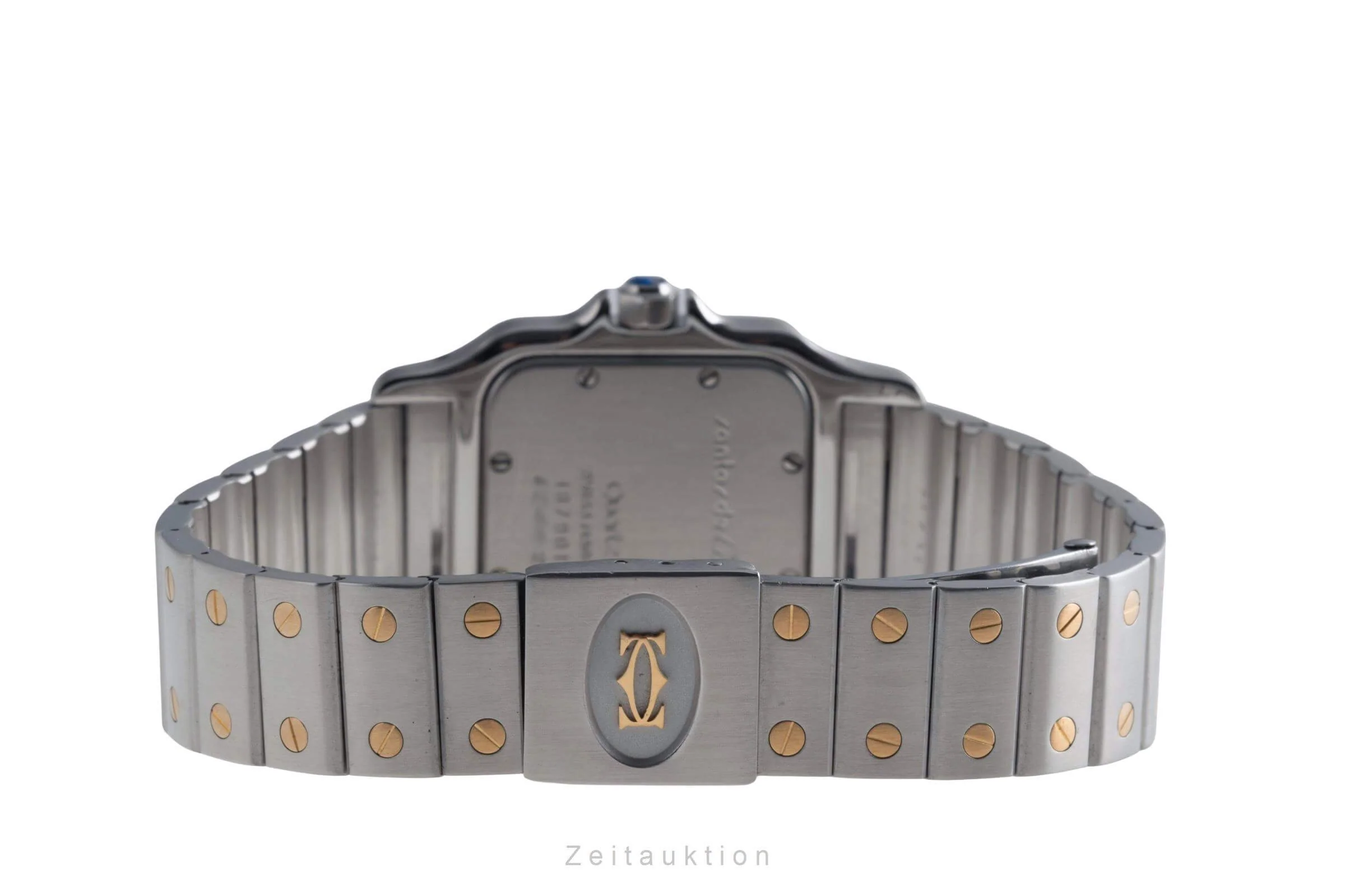 Cartier Santos steel / gold quartz men's watch W20011C4  [2501619] - Image 14
