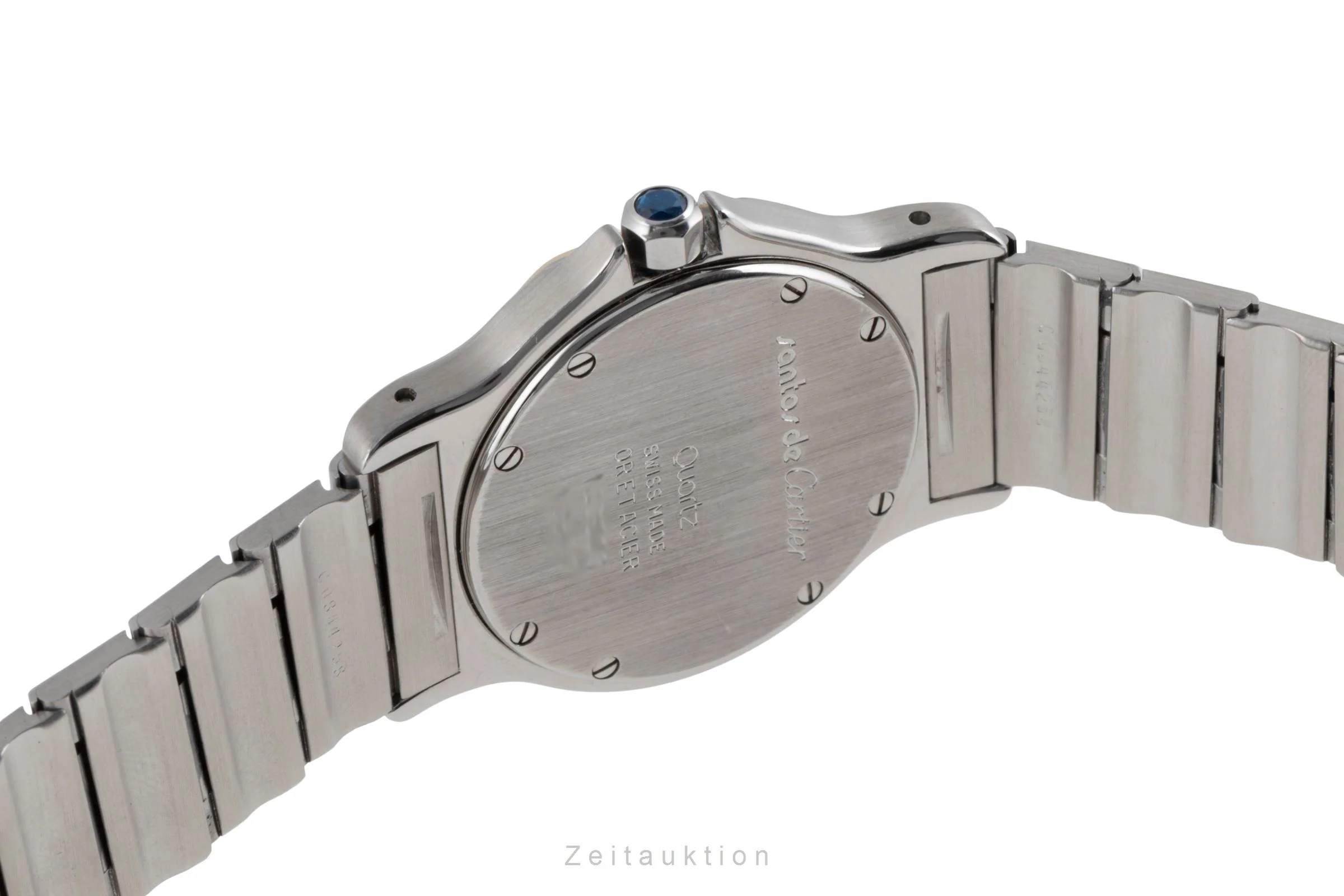Cartier Santos steel / gold quartz unisex 187902  [2503486] - Image 11