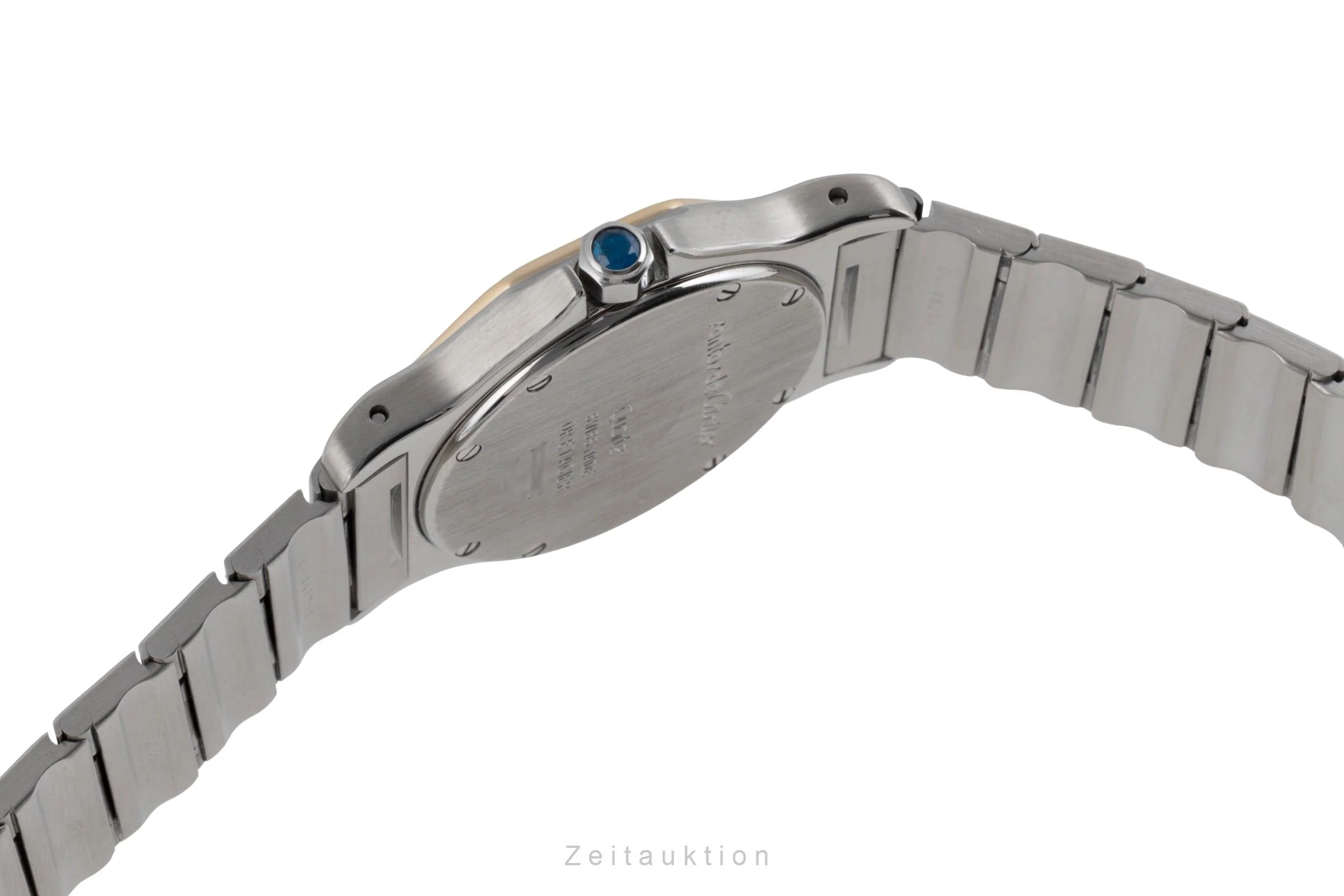 Cartier Santos steel / gold quartz unisex 187902  [2503486] - Image 12