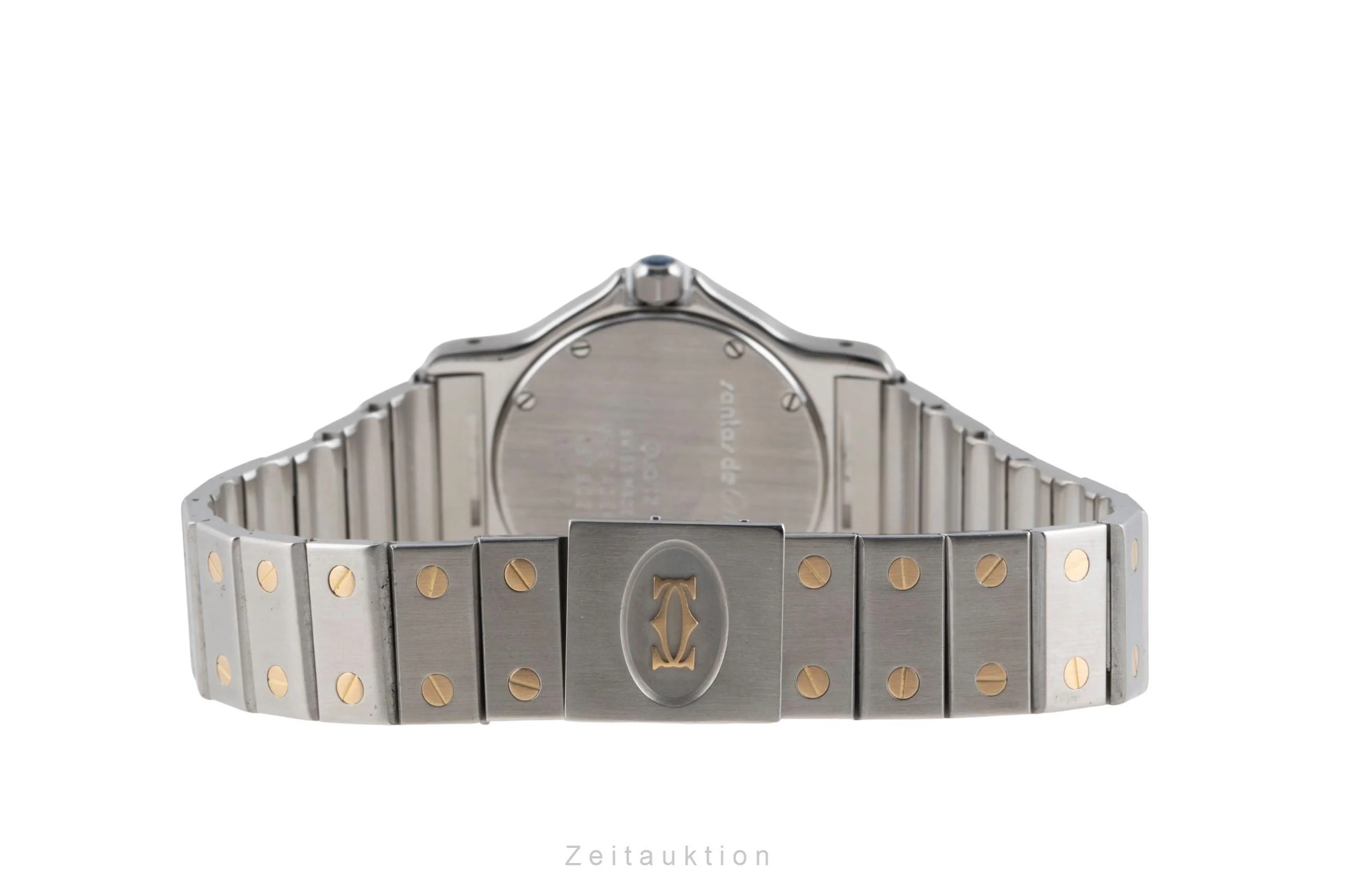 Cartier Santos steel / gold quartz unisex 187902  [2503486] - Image 13