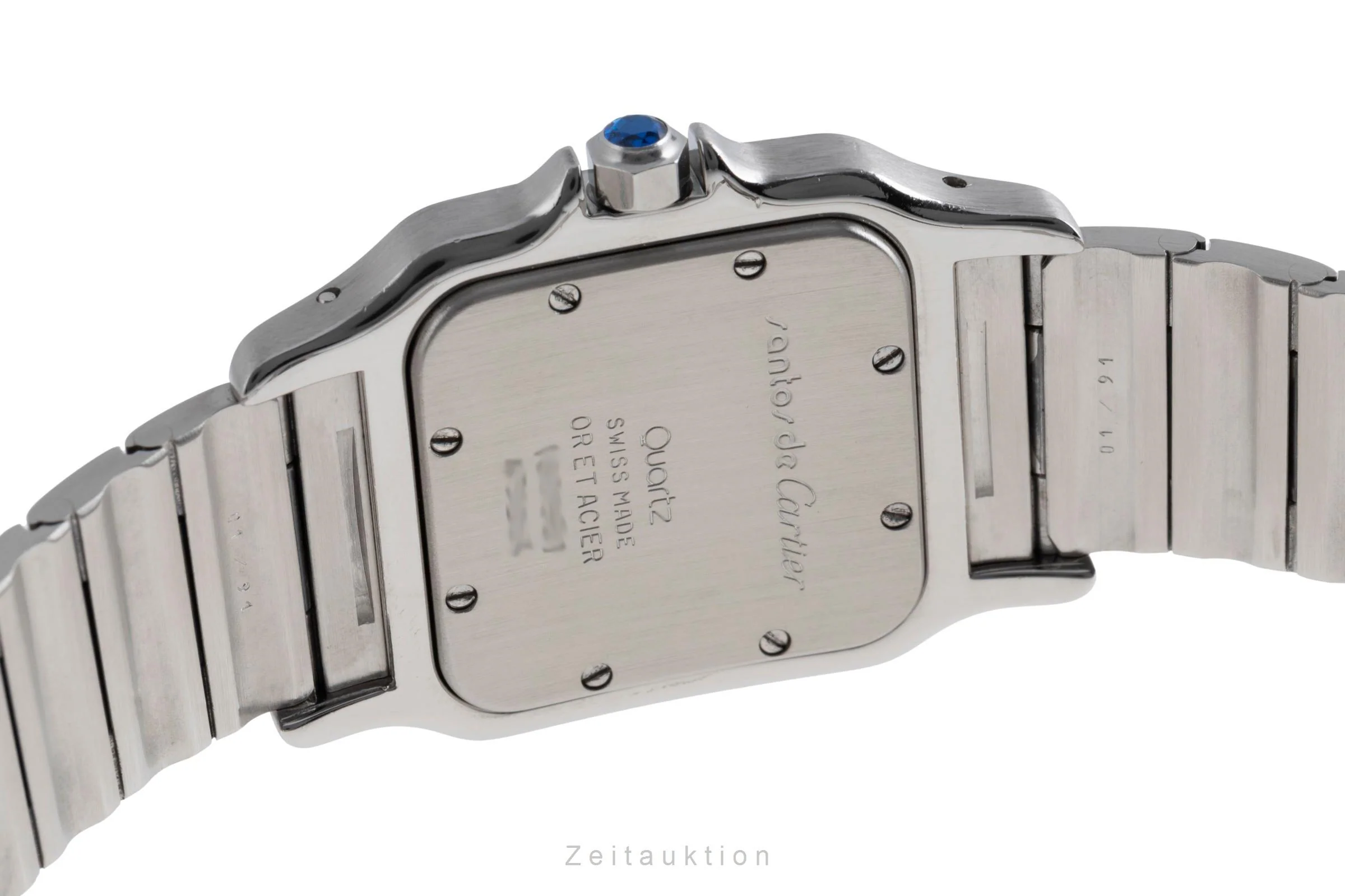 Cartier Santos steel / gold quartz unisex W20011C4  [2502137] - Image 12