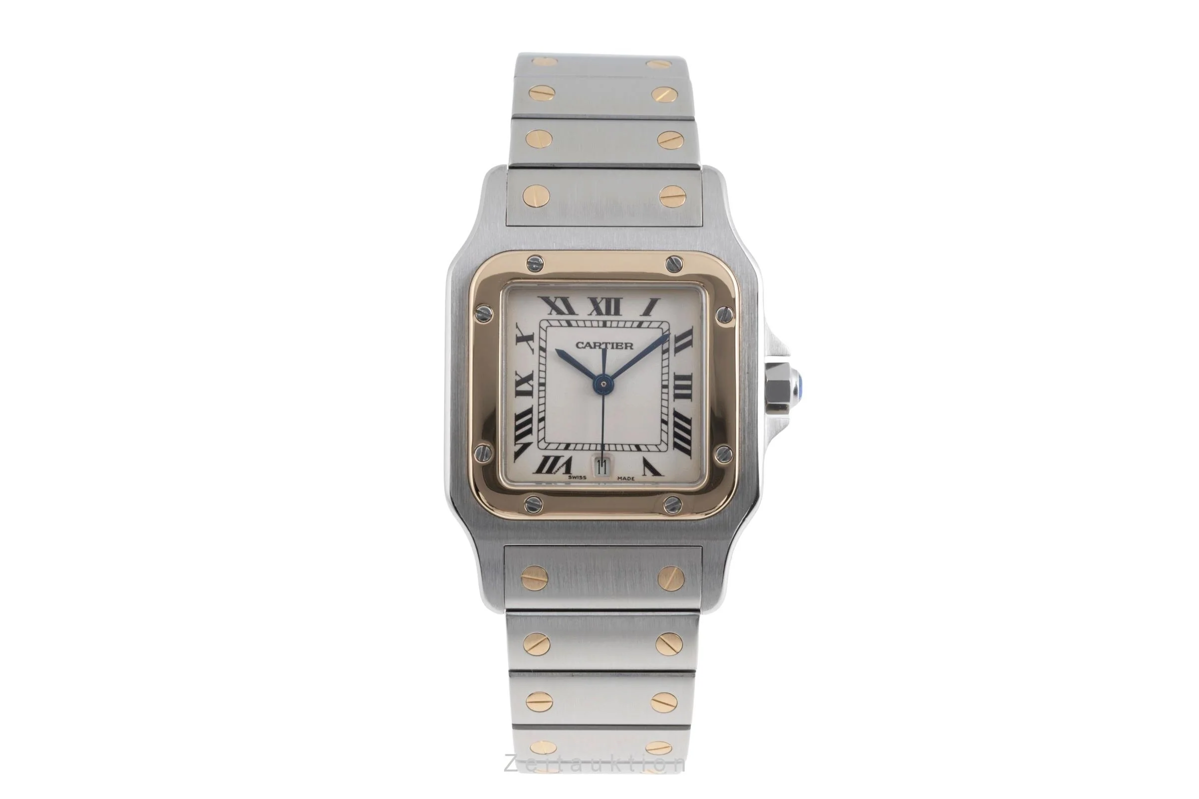 Cartier Santos steel / gold quartz unisex W20011C4  [2502137] - Image 5