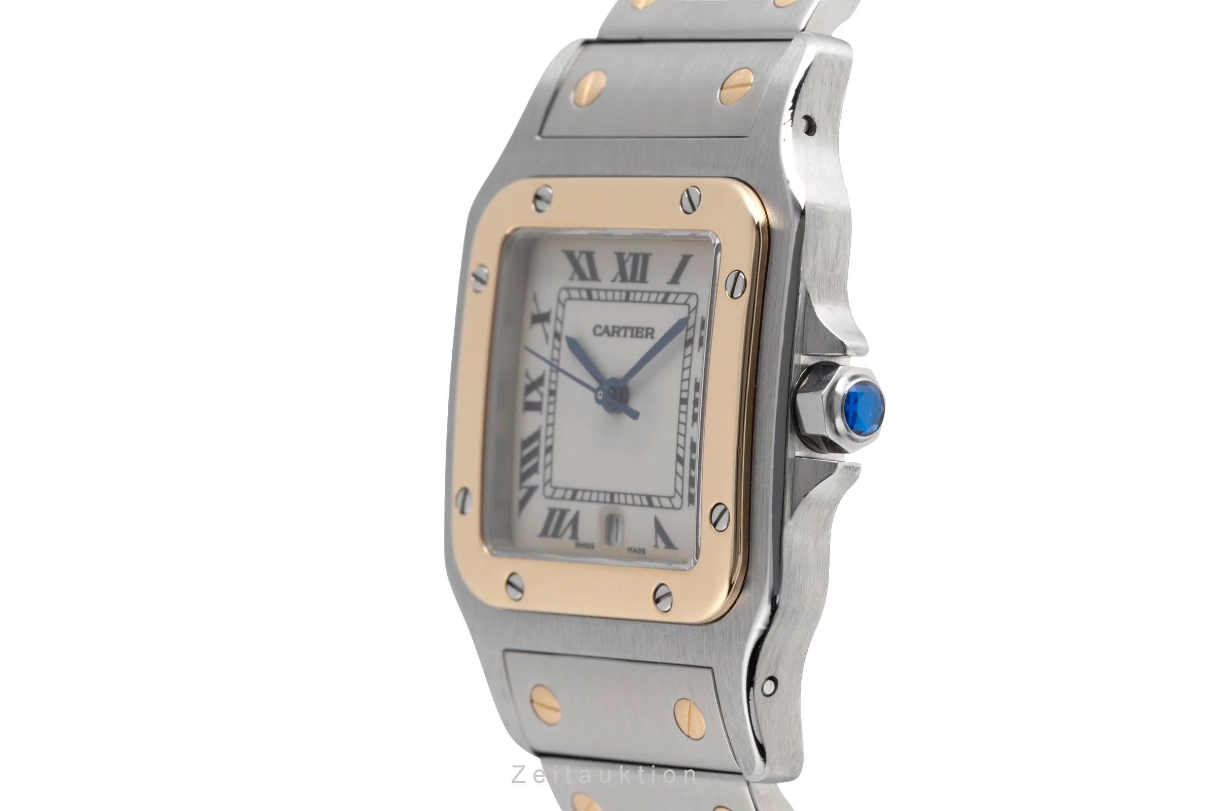 Cartier Santos steel / gold quartz unisex W20011C4  [2502137] - Image 7