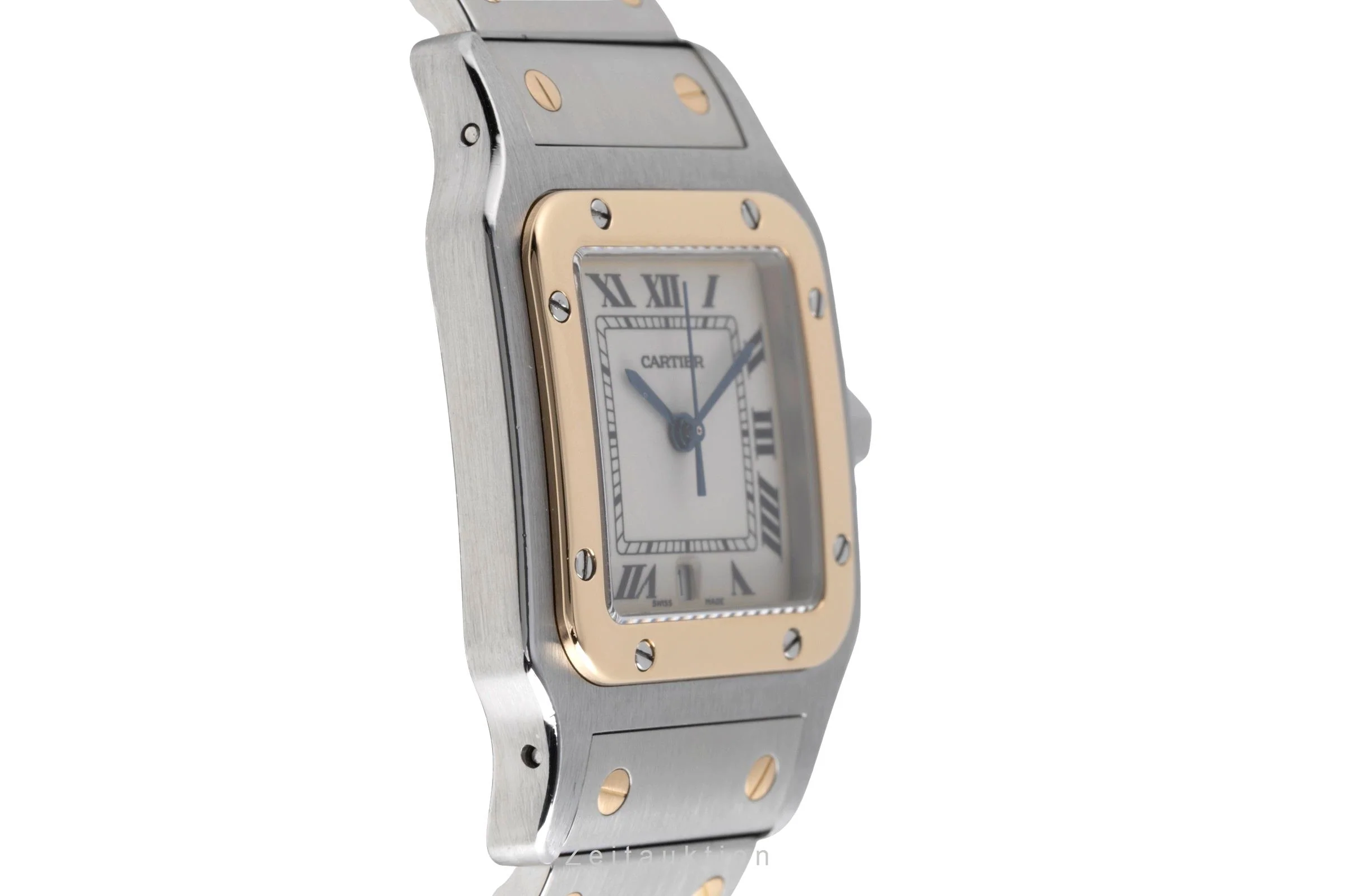 Cartier Santos steel / gold quartz unisex W20011C4  [2502137] - Image 8