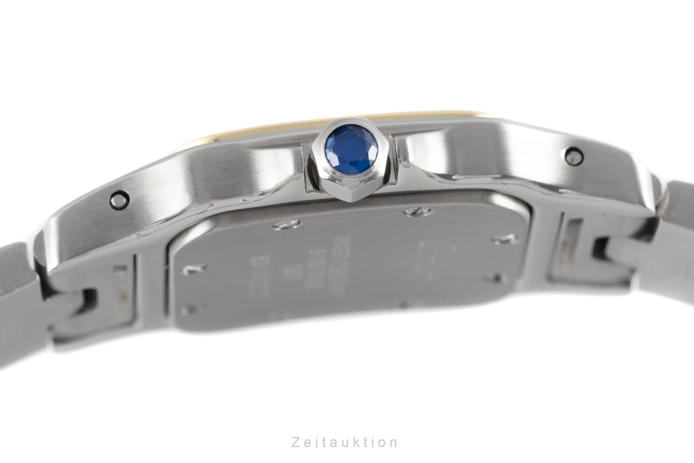 Cartier Santos steel / gold quartz women's watch 1567 LP: 8550EUR  [2110665] - Image 10