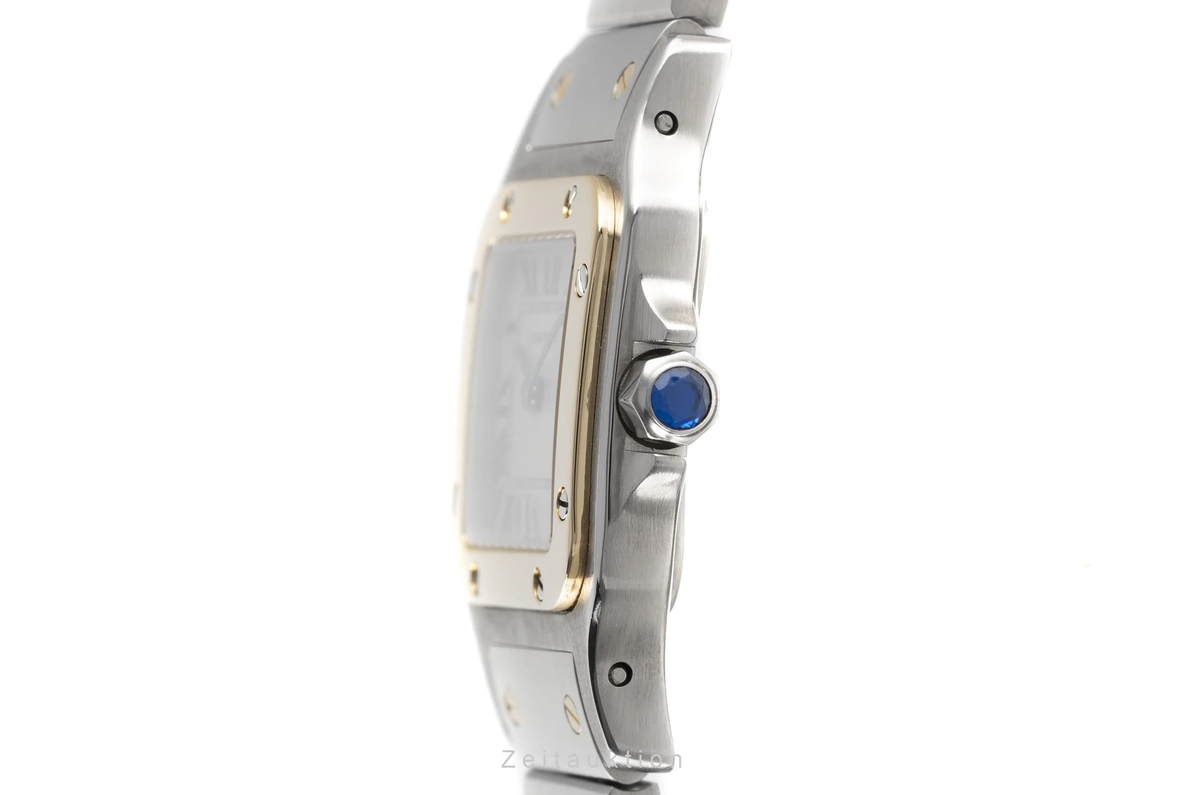 Cartier Santos steel / gold quartz women's watch 1567 LP: 8550EUR  [2110665] - Image 6
