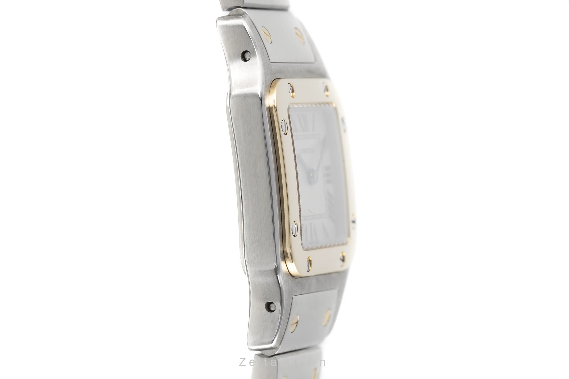 Cartier Santos steel / gold quartz women's watch 1567 LP: 8550EUR  [2110665] - Image 7