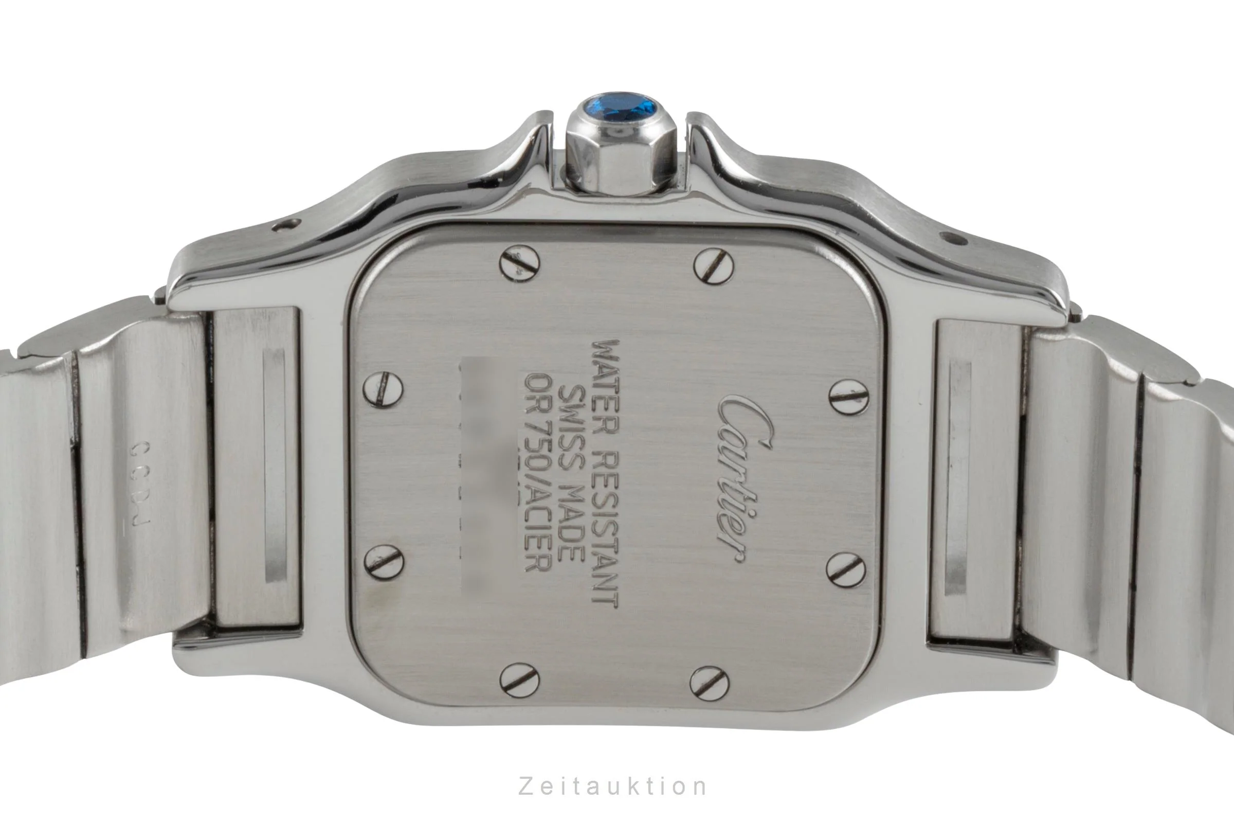 Cartier Santos steel / gold quartz women's watch W20012C4, 1567  [2505189] - Image 11