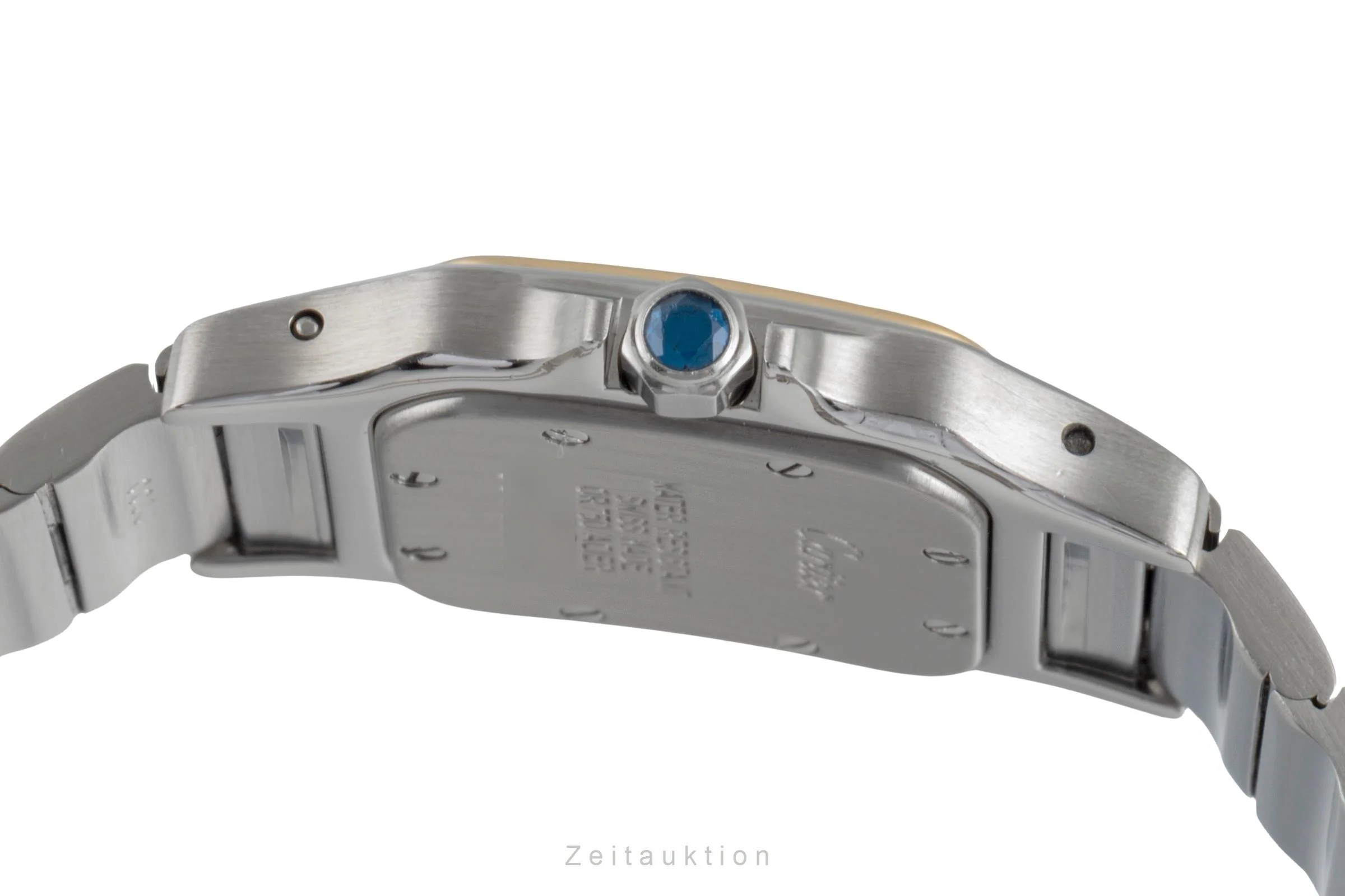 Cartier Santos steel / gold quartz women's watch W20012C4, 1567  [2505189] - Image 12