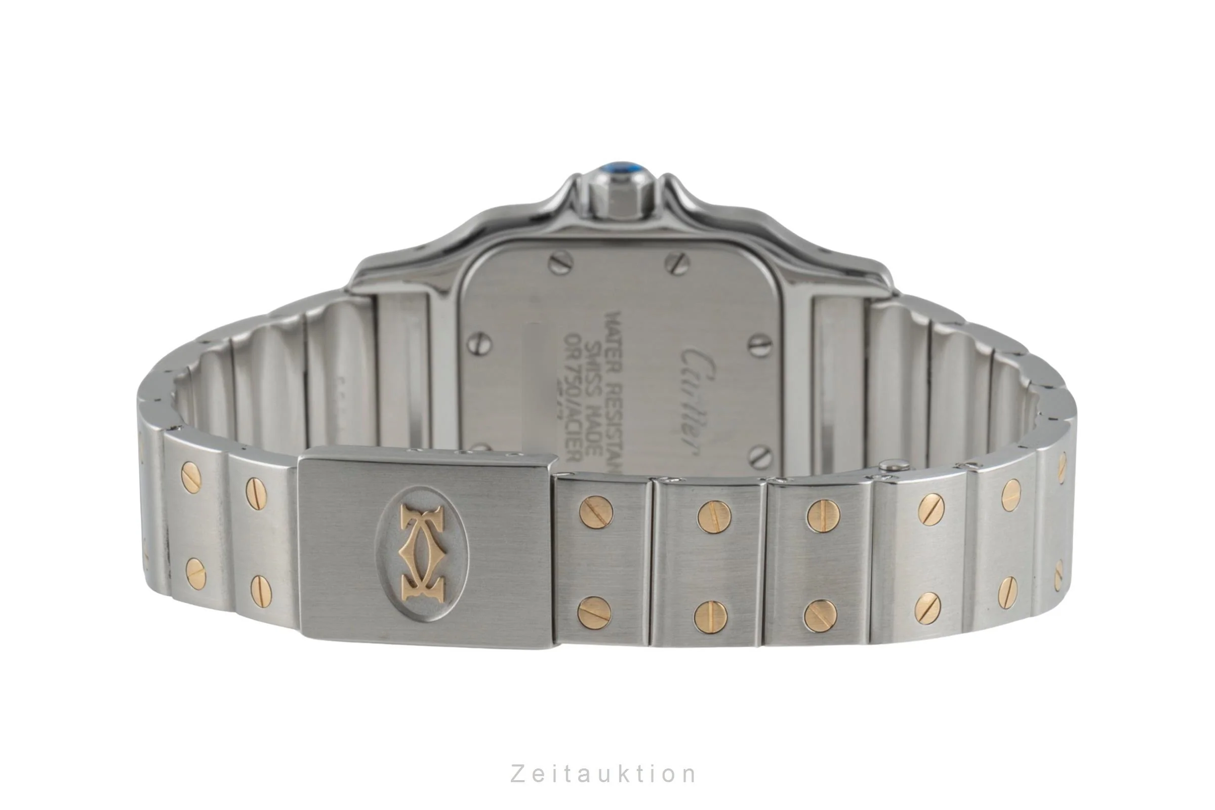 Cartier Santos steel / gold quartz women's watch W20012C4, 1567  [2505189] - Image 13