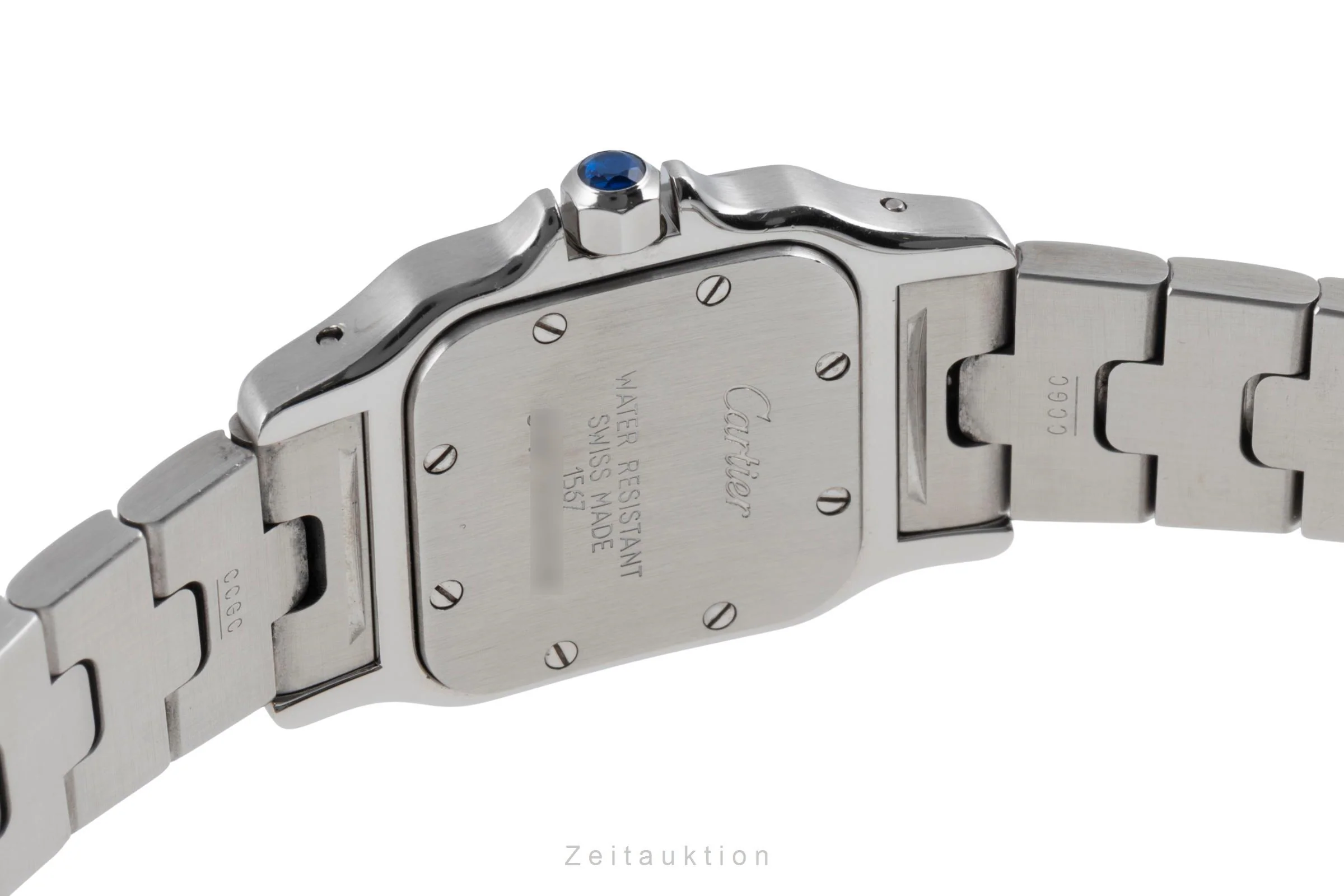 Cartier Santos steel / gold quartz women's watch W20012C4 LP: 10800EUR  [2507041] - Image 11