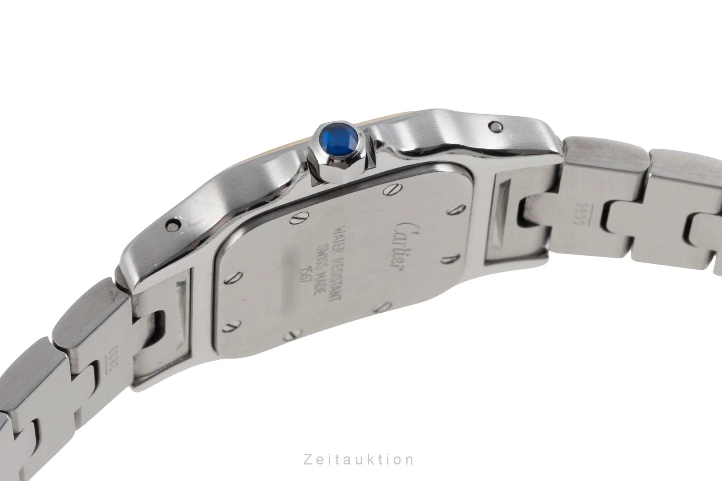 Cartier Santos steel / gold quartz women's watch W20012C4 LP: 10800EUR  [2507041] - Image 12