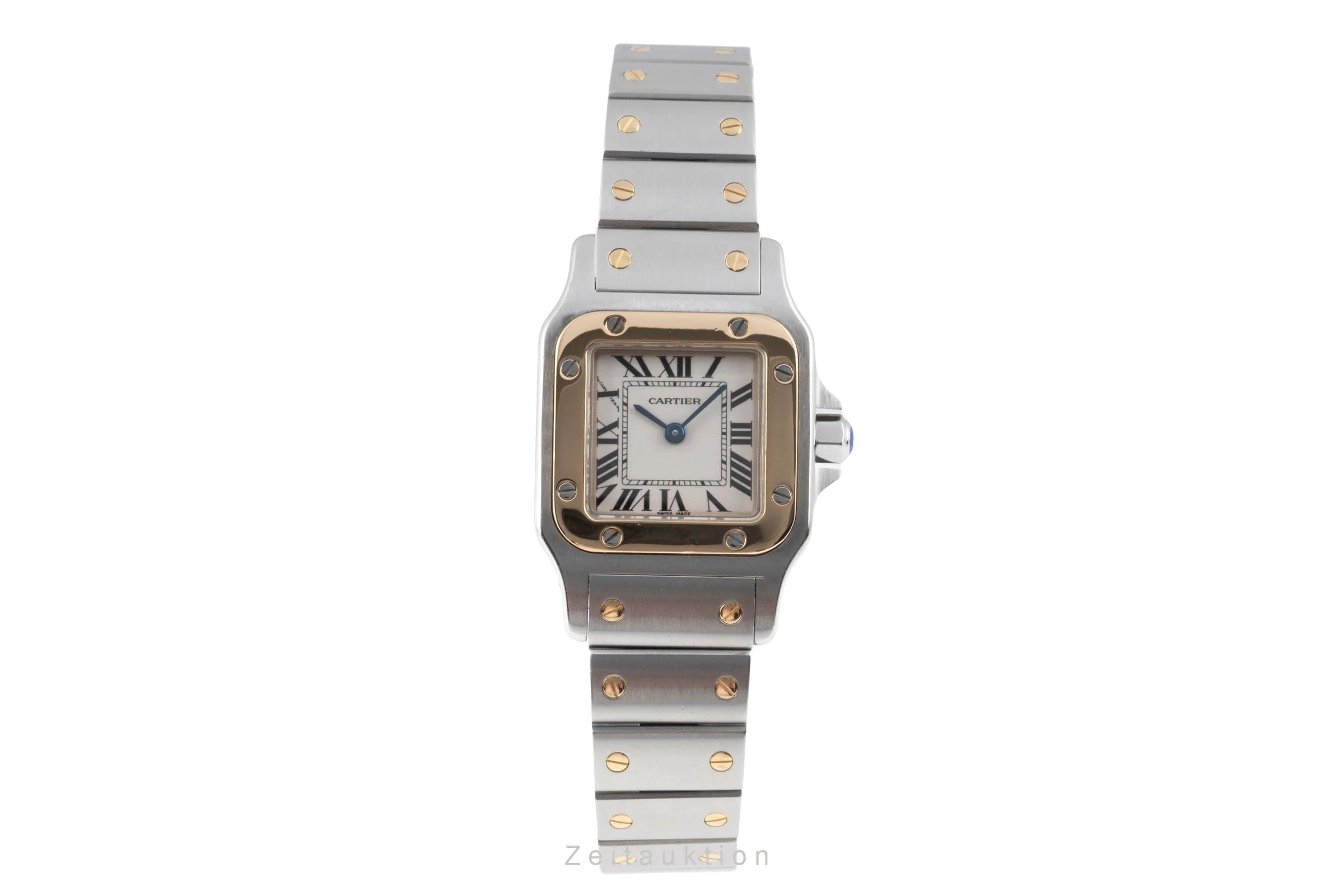 Cartier Santos steel / gold quartz women's watch W20012C4 LP: 10800EUR  [2507041] - Image 5