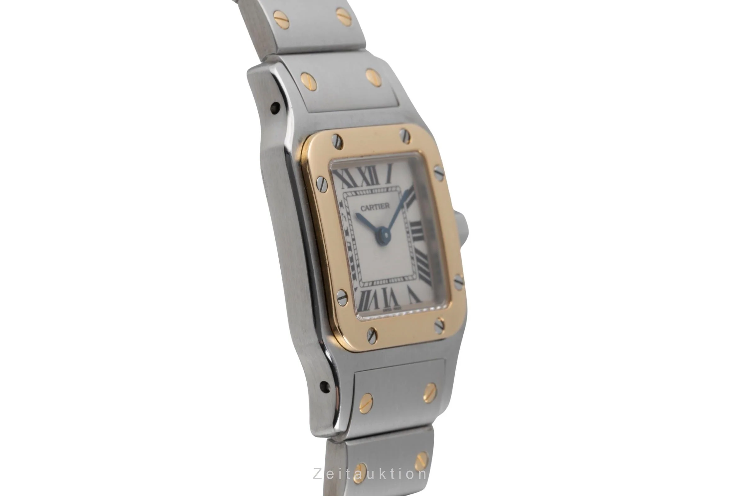 Cartier Santos steel / gold quartz women's watch W20012C4 LP: 10800EUR  [2507041] - Image 8