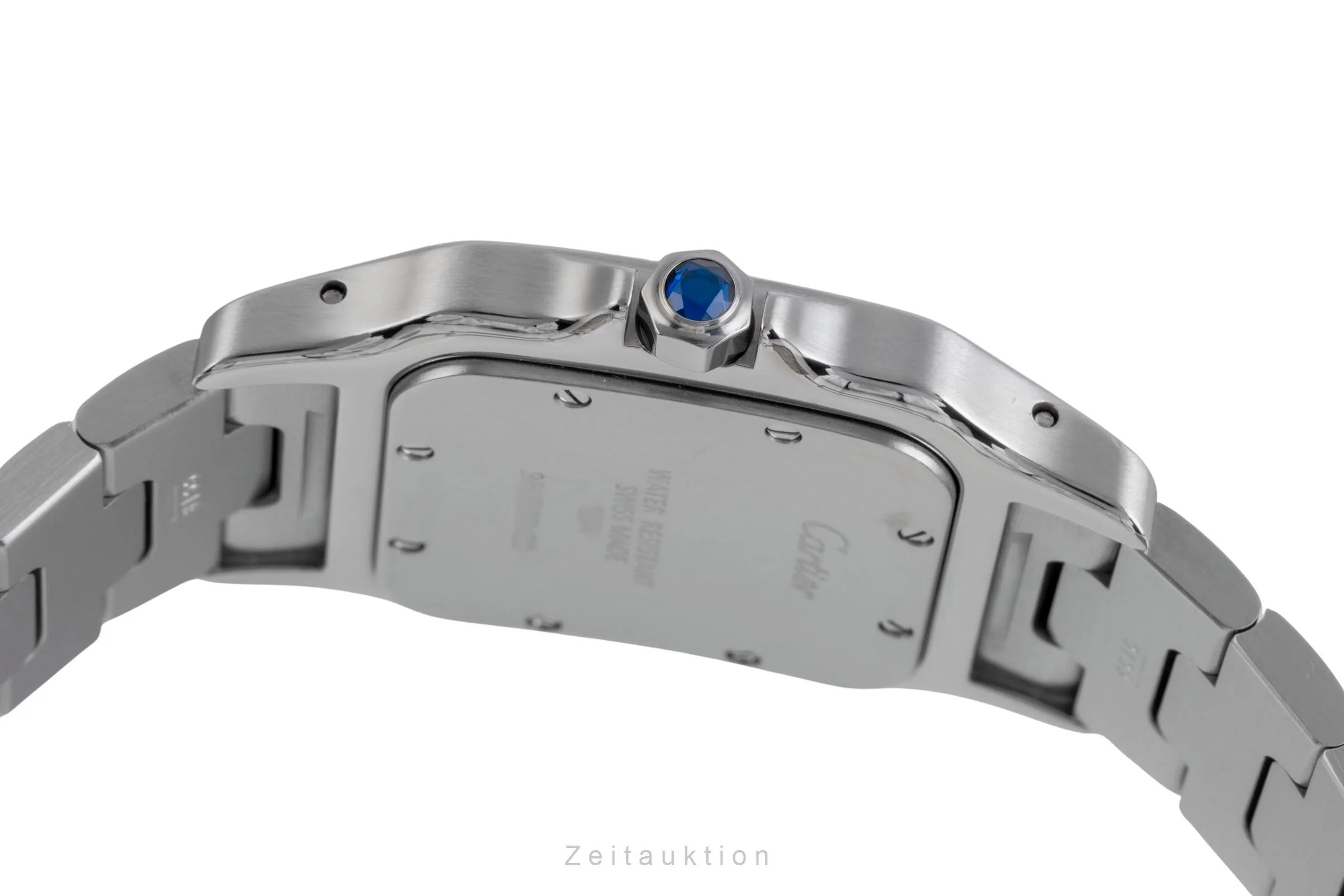 Cartier Santos steel quartz men's watch W20060D6  [2600114] - Image 14