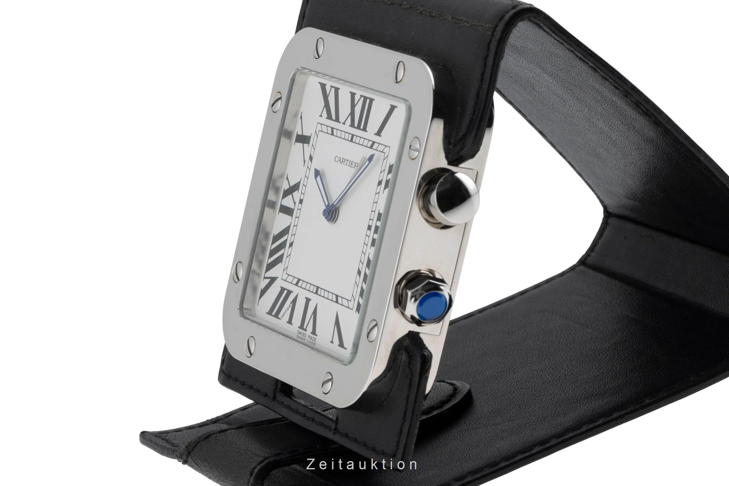 Cartier Santos steel quartz unisex 2750, GGC98100  [2504219] - Image 7