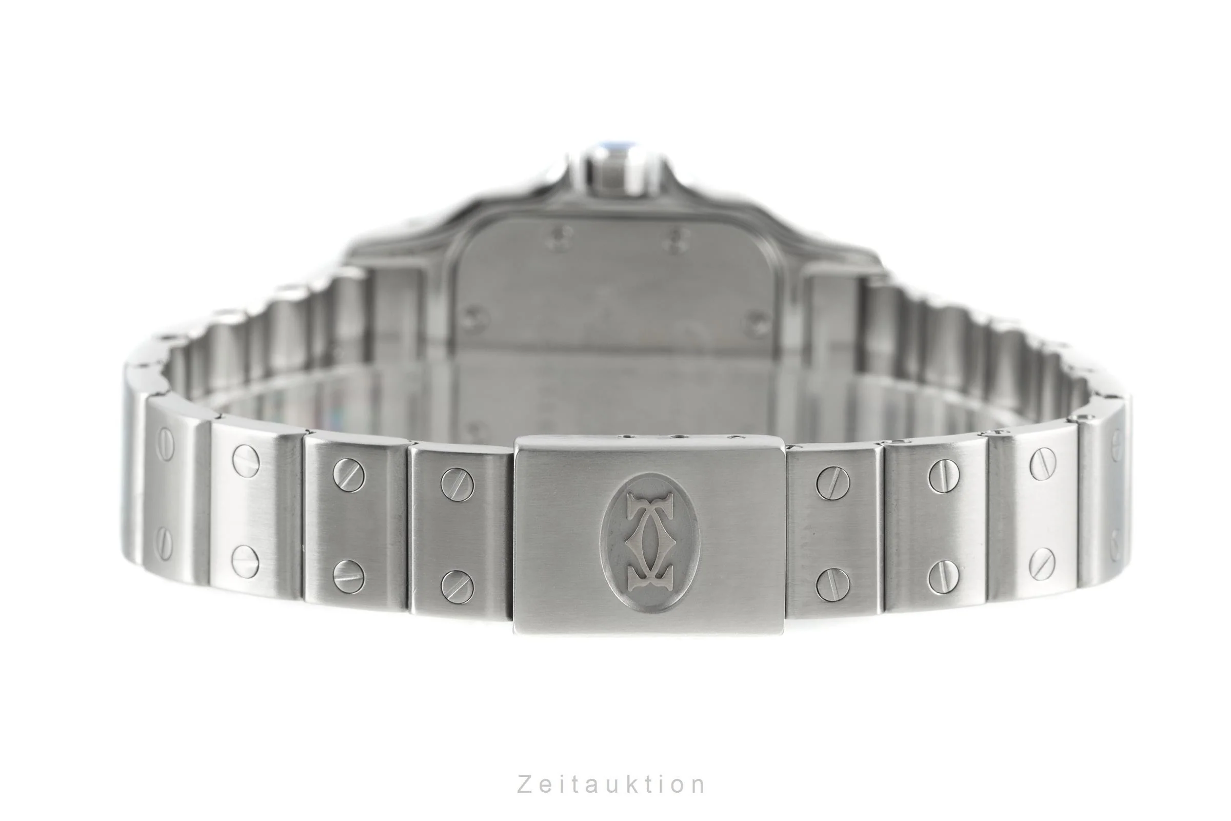 Cartier Santos steel quartz women's watch 1565  [2110416] - Image 10