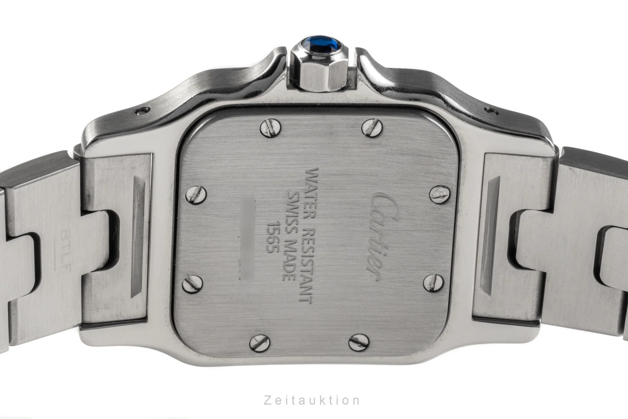 Cartier Santos steel quartz women's watch 1565 LP: 3700EUR  [2300082] - Image 12