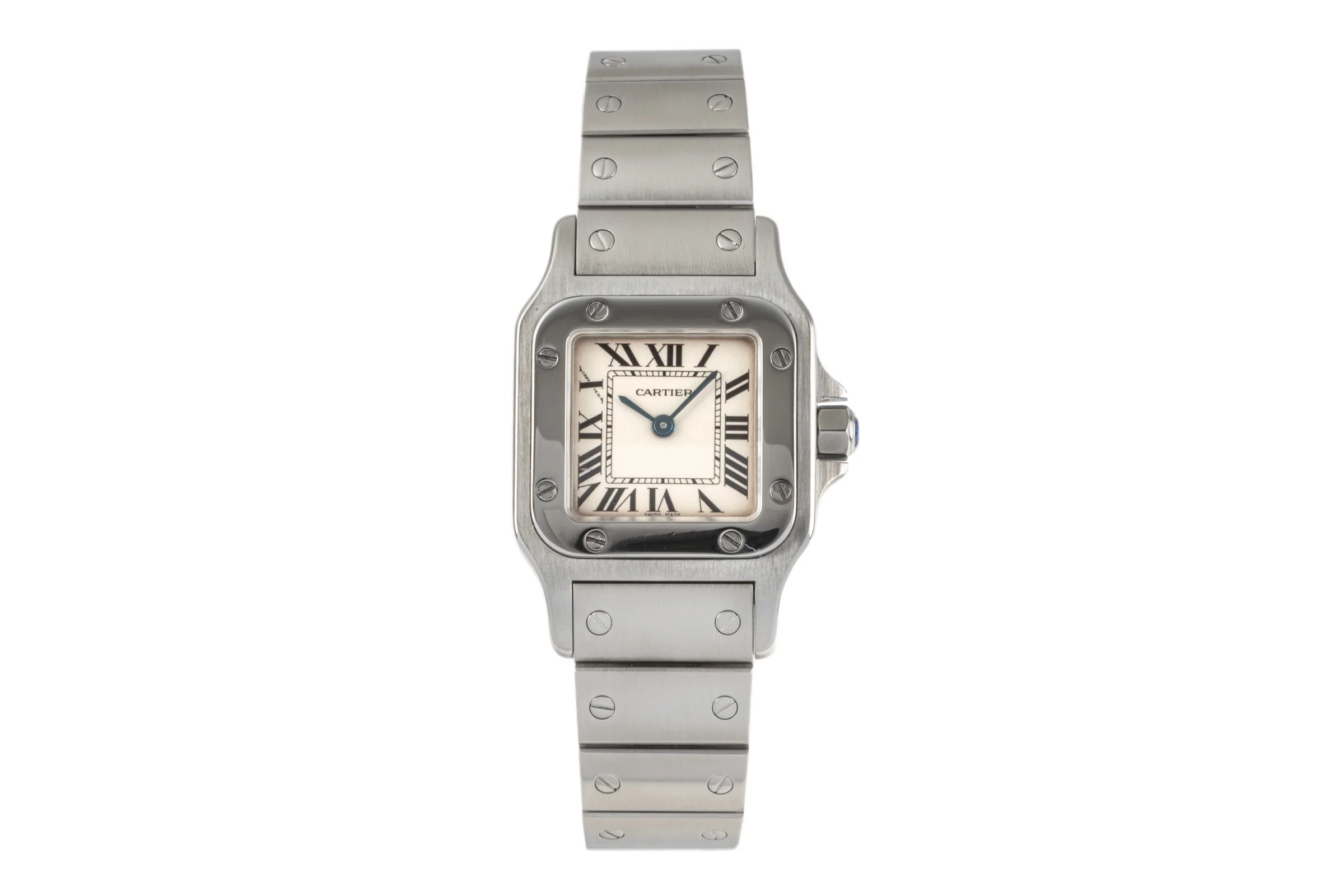 Cartier Santos steel quartz women's watch 1565 LP: 3700EUR  [2300082] - Image 4